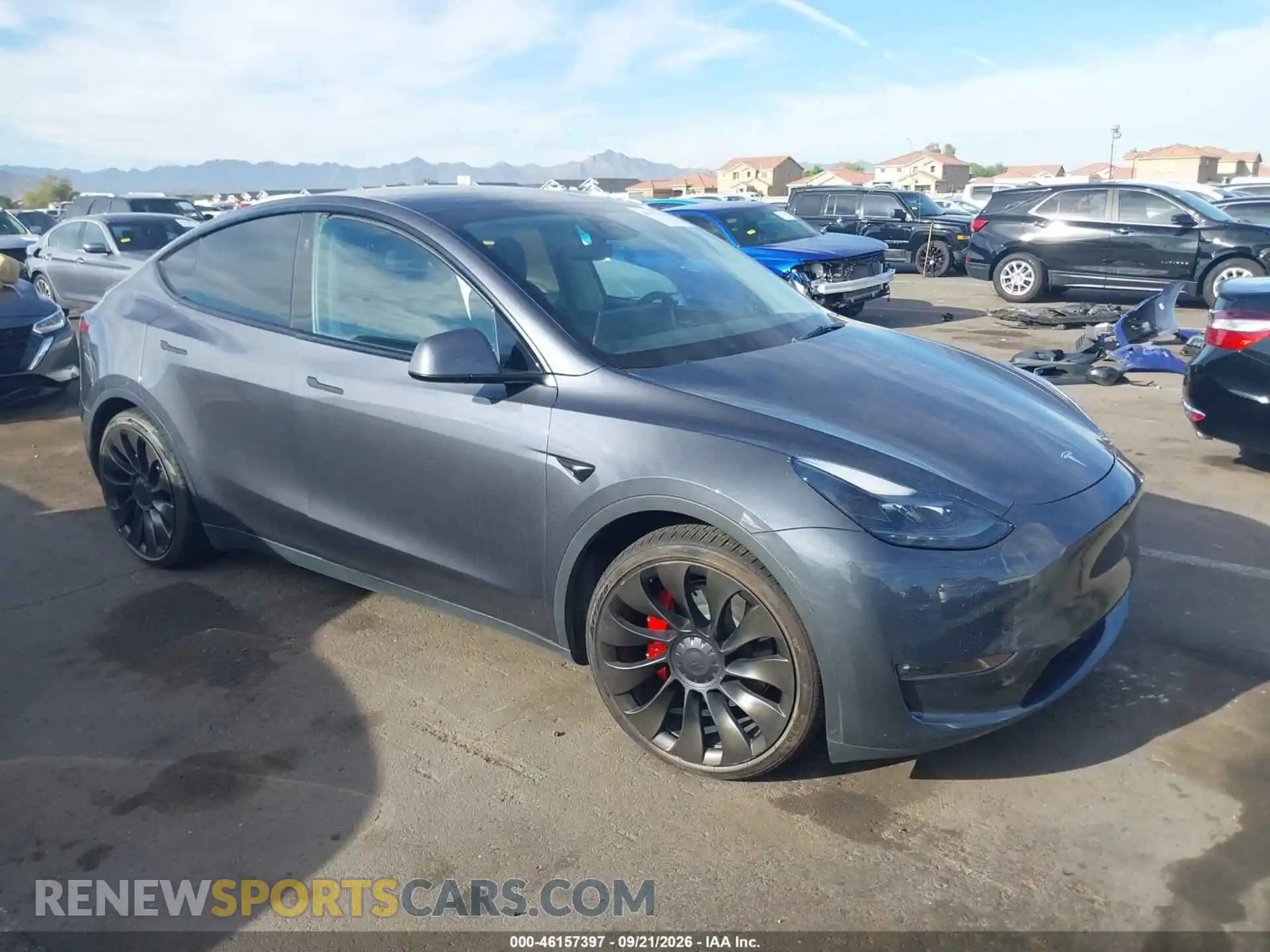 1 fotografías del automóvil dañado 7SAYGDEF0PF864838 TESLA MODEL Y 2023