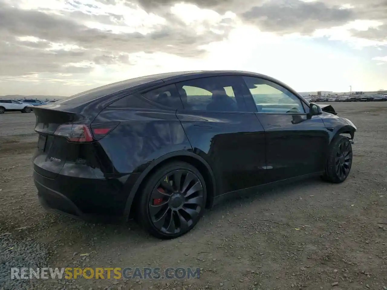 3 Photograph of a damaged car 7SAYGDEF0PF874687 TESLA MODEL Y 2023