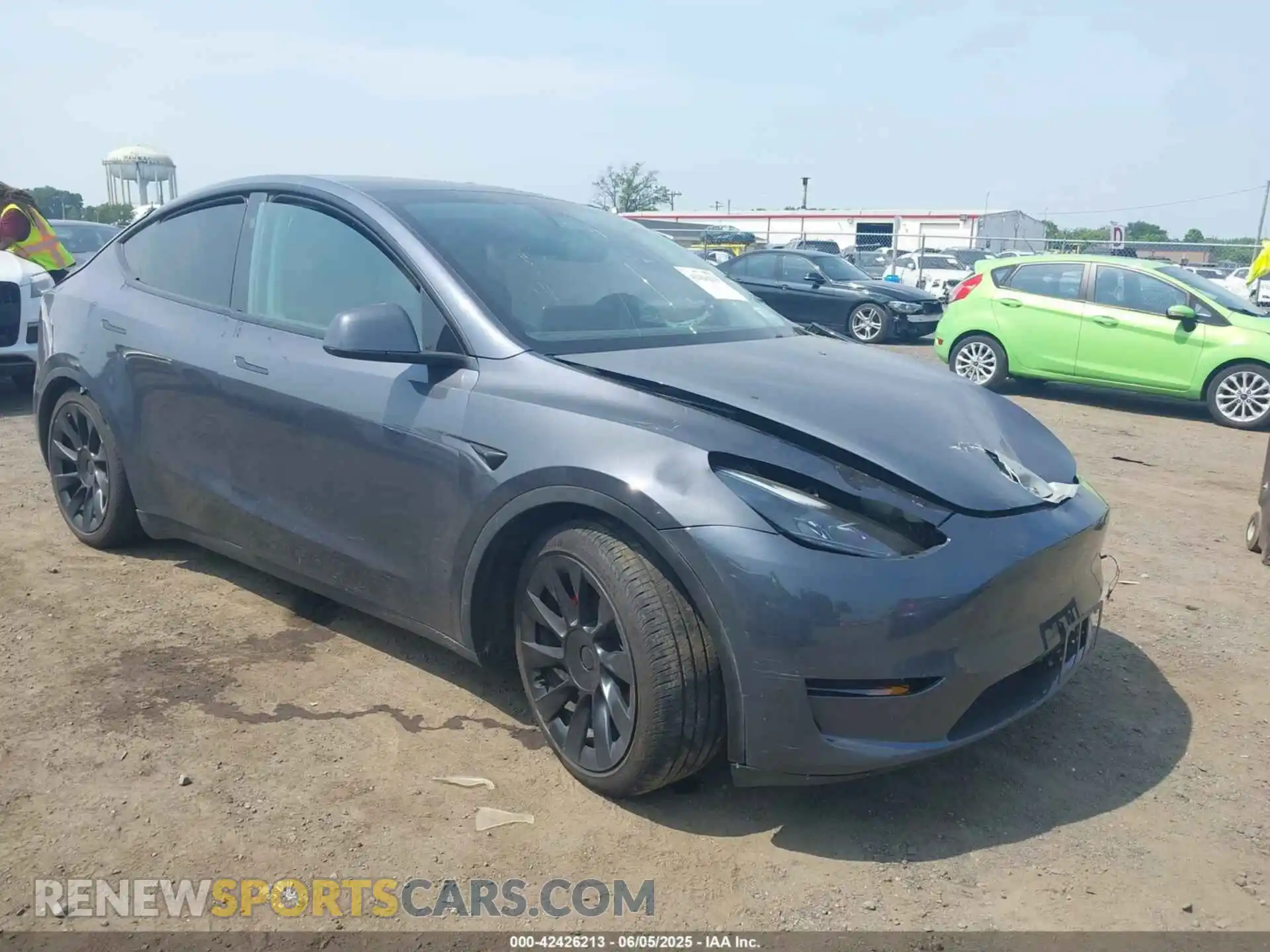 1 Photograph of a damaged car 7SAYGDEF0PF903847 TESLA MODEL Y 2023