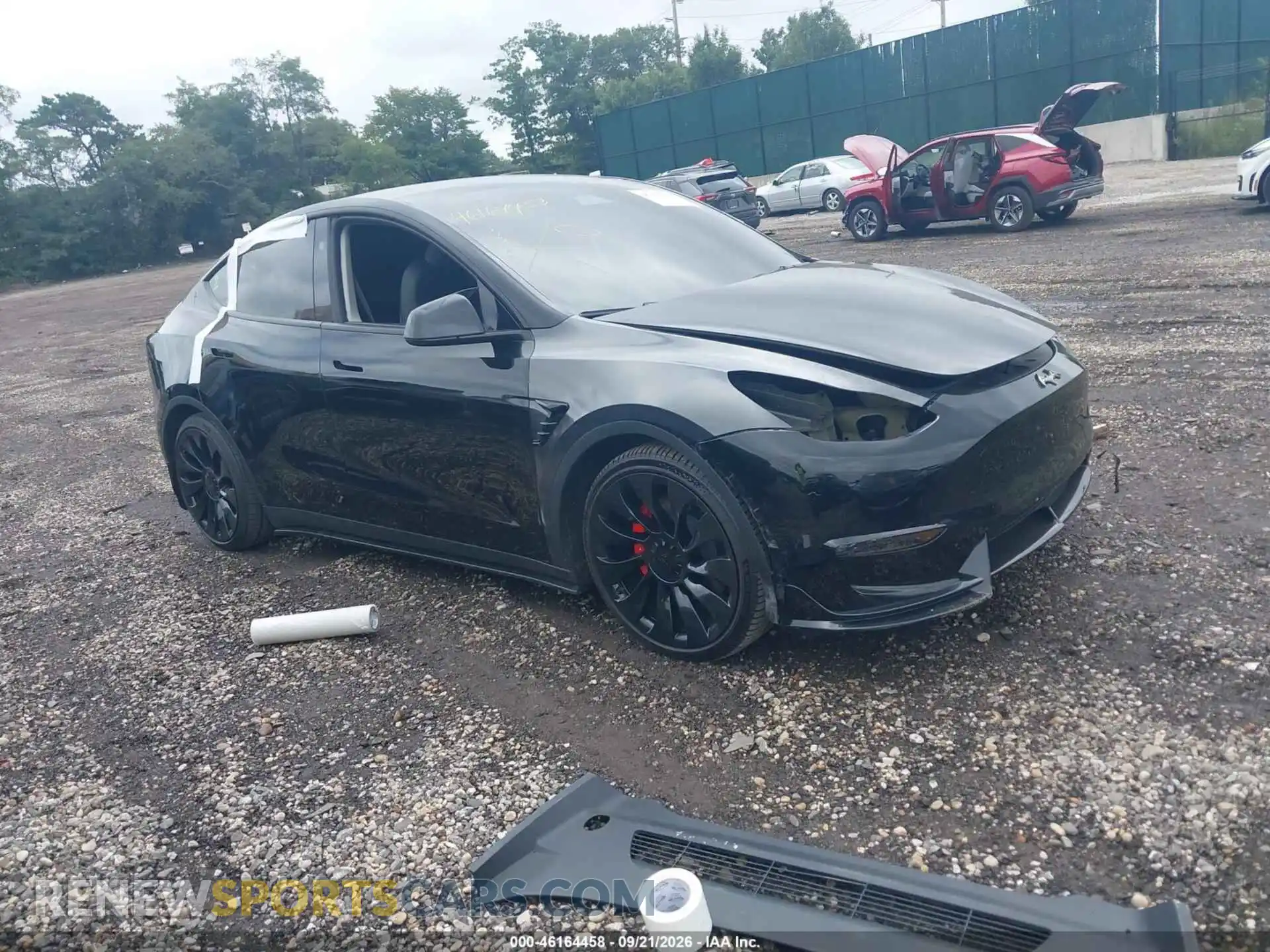 1 Photograph of a damaged car 7SAYGDEF0PF922348 TESLA MODEL Y 2023