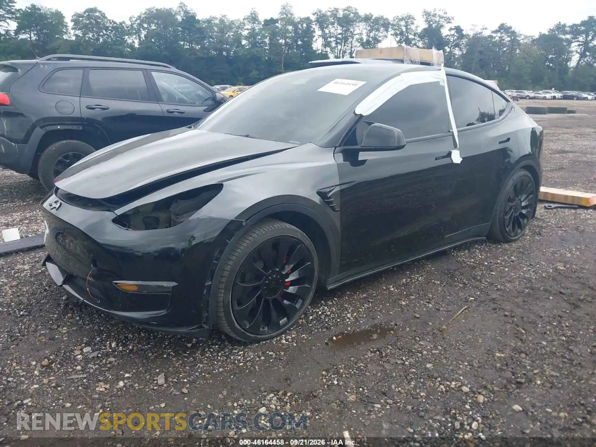 2 Photograph of a damaged car 7SAYGDEF0PF922348 TESLA MODEL Y 2023