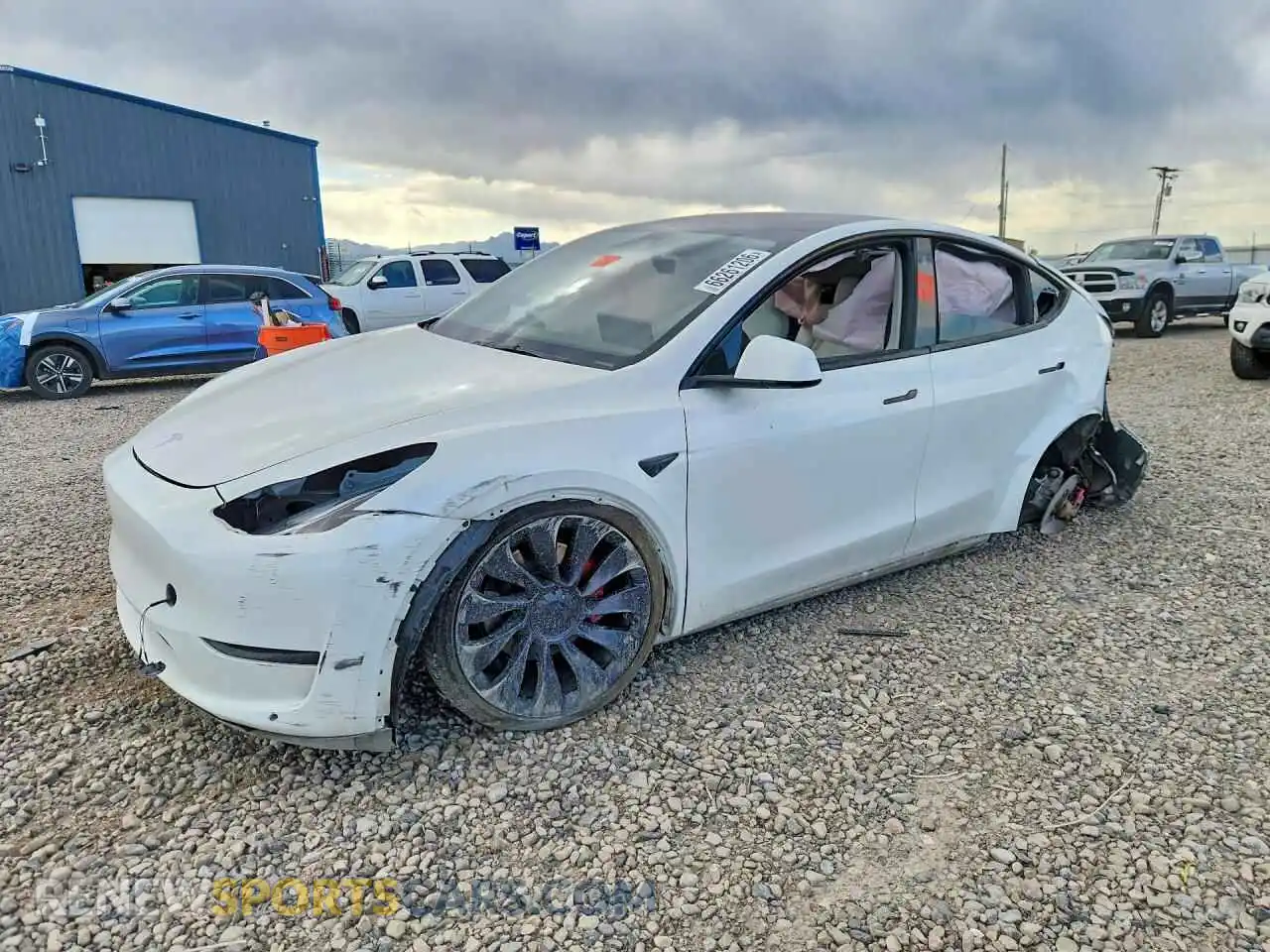 1 fotografías del automóvil dañado 7SAYGDEF1PF712860 TESLA MODEL Y 2023