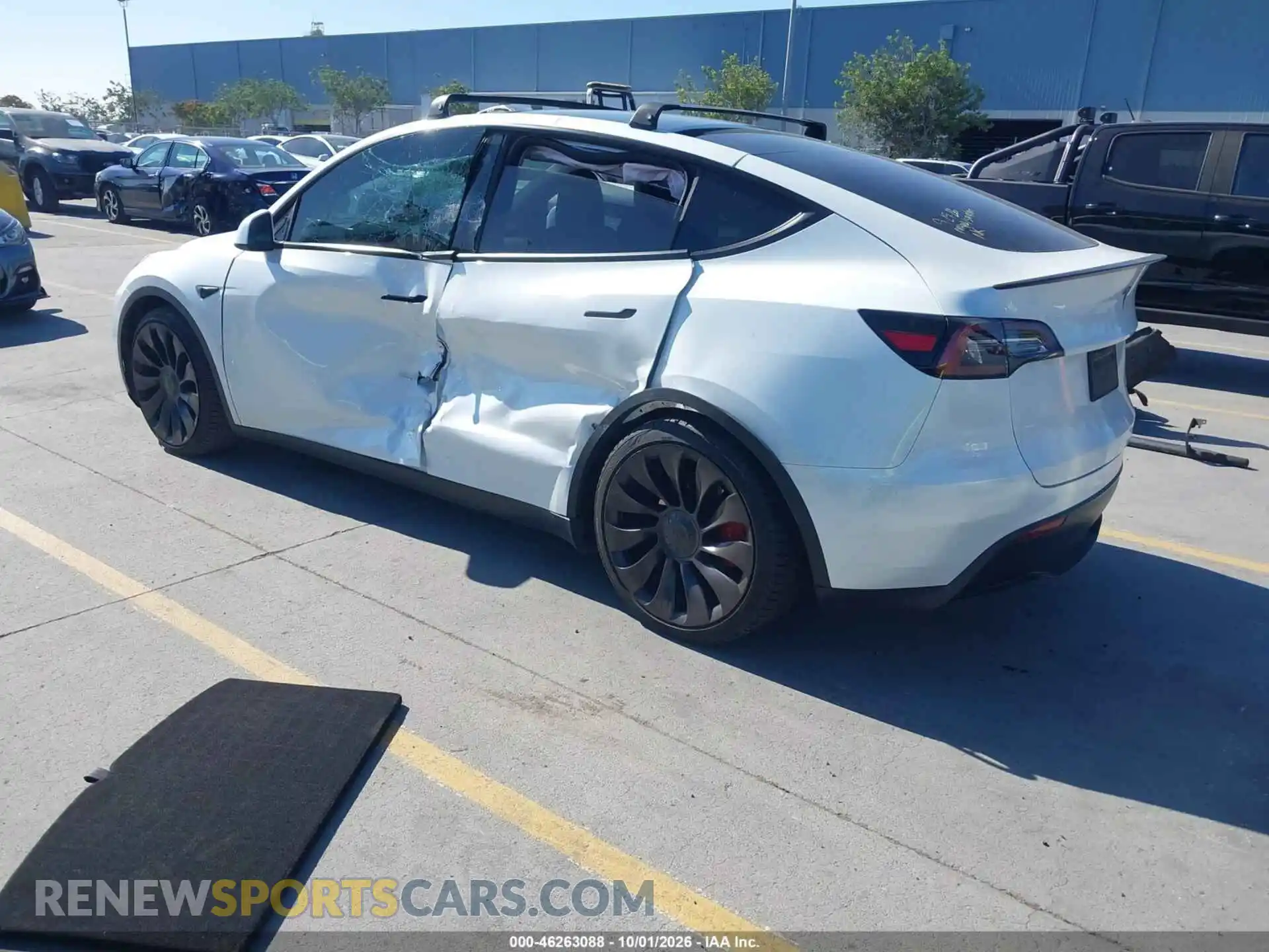 3 Photograph of a damaged car 7SAYGDEF1PF741453 TESLA MODEL Y 2023