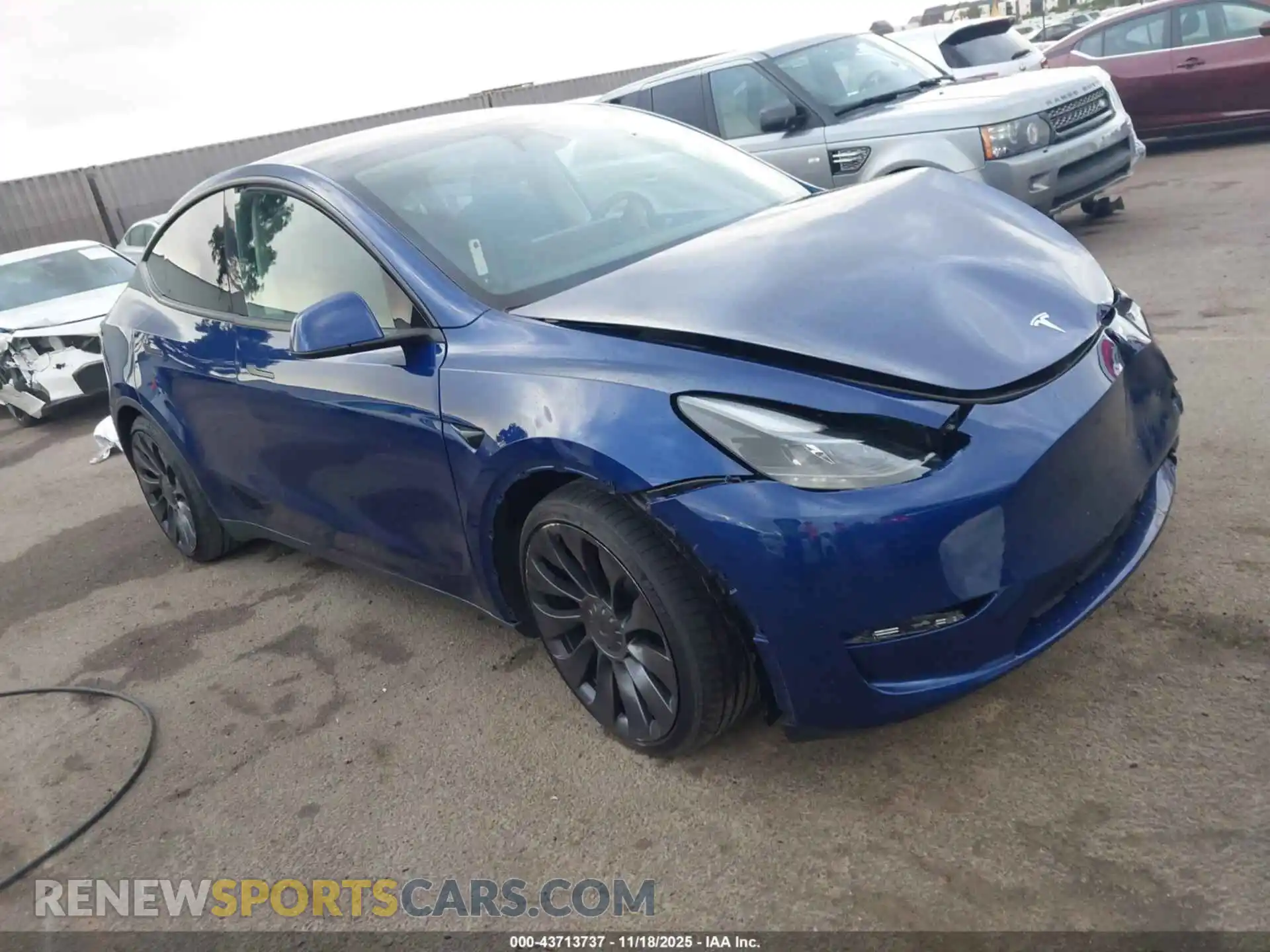 1 Photograph of a damaged car 7SAYGDEF1PF834554 TESLA MODEL Y 2023