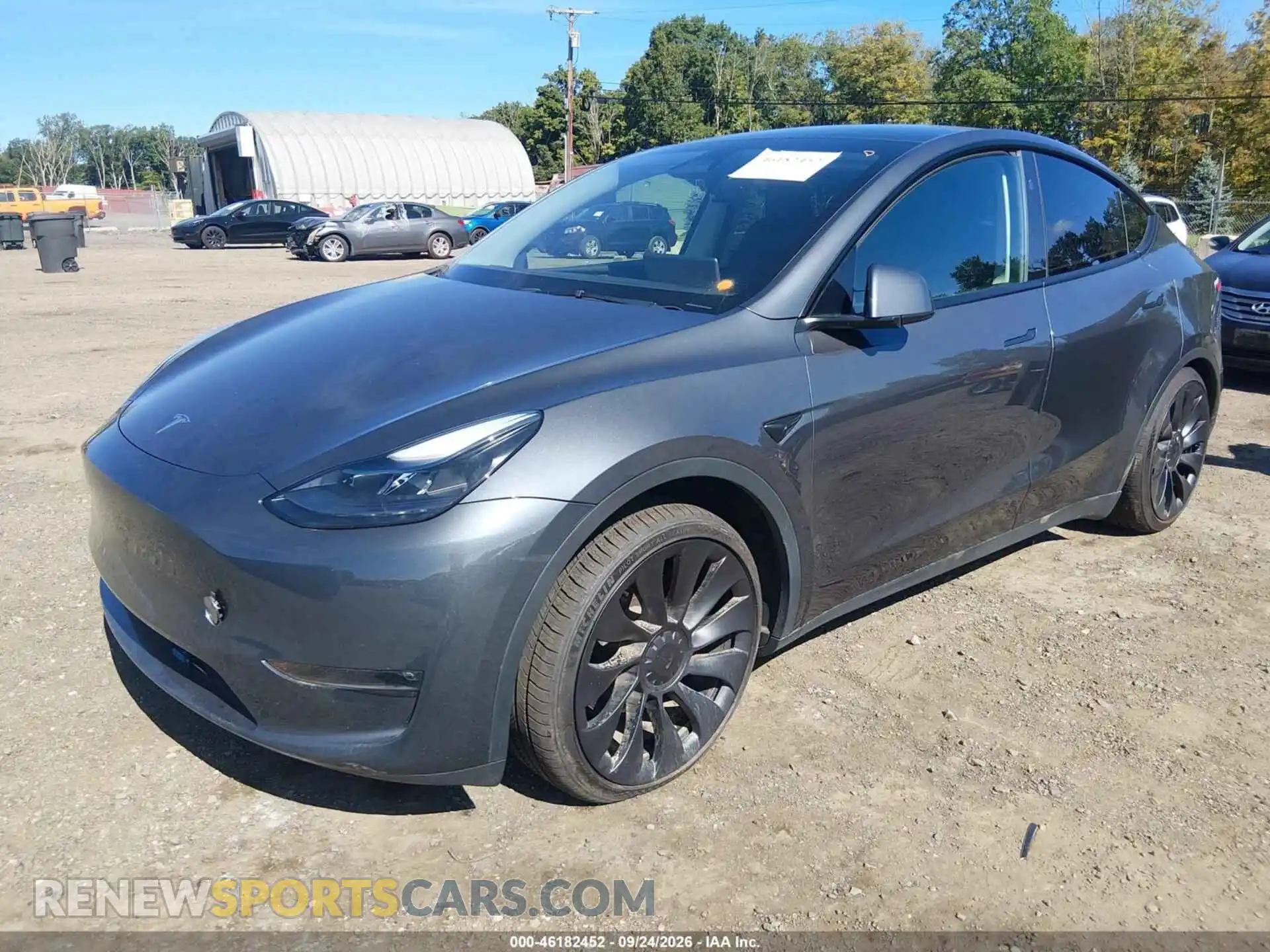2 Photograph of a damaged car 7SAYGDEF1PF863939 TESLA MODEL Y 2023