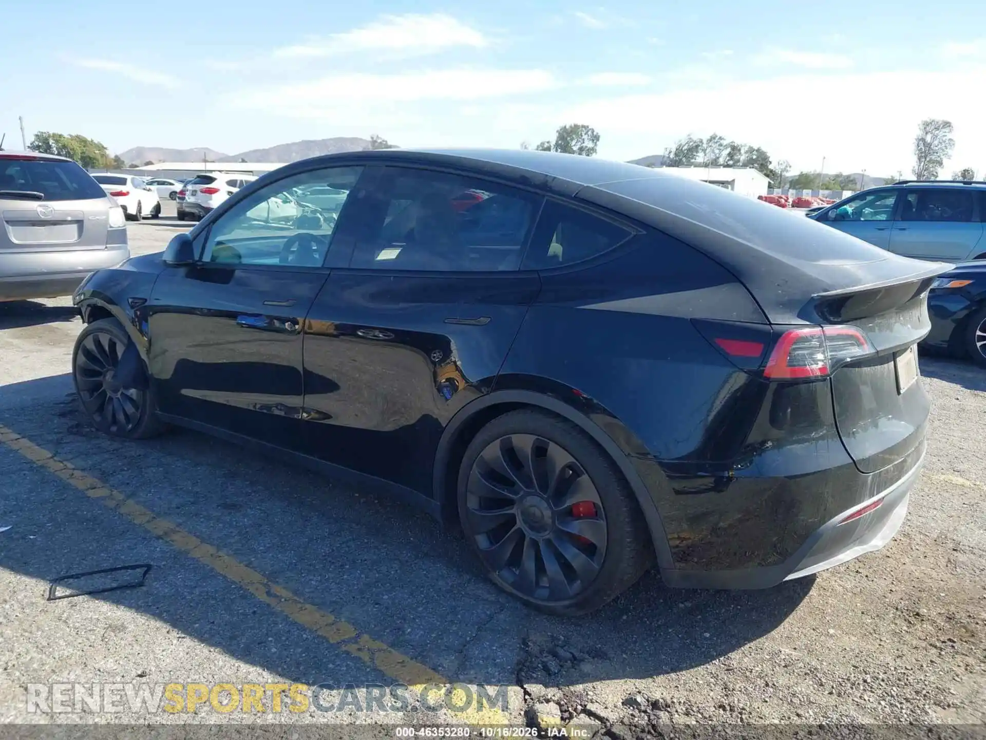 3 Фотография поврежденного автомобиля 7SAYGDEF1PF914520 TESLA MODEL Y 2023