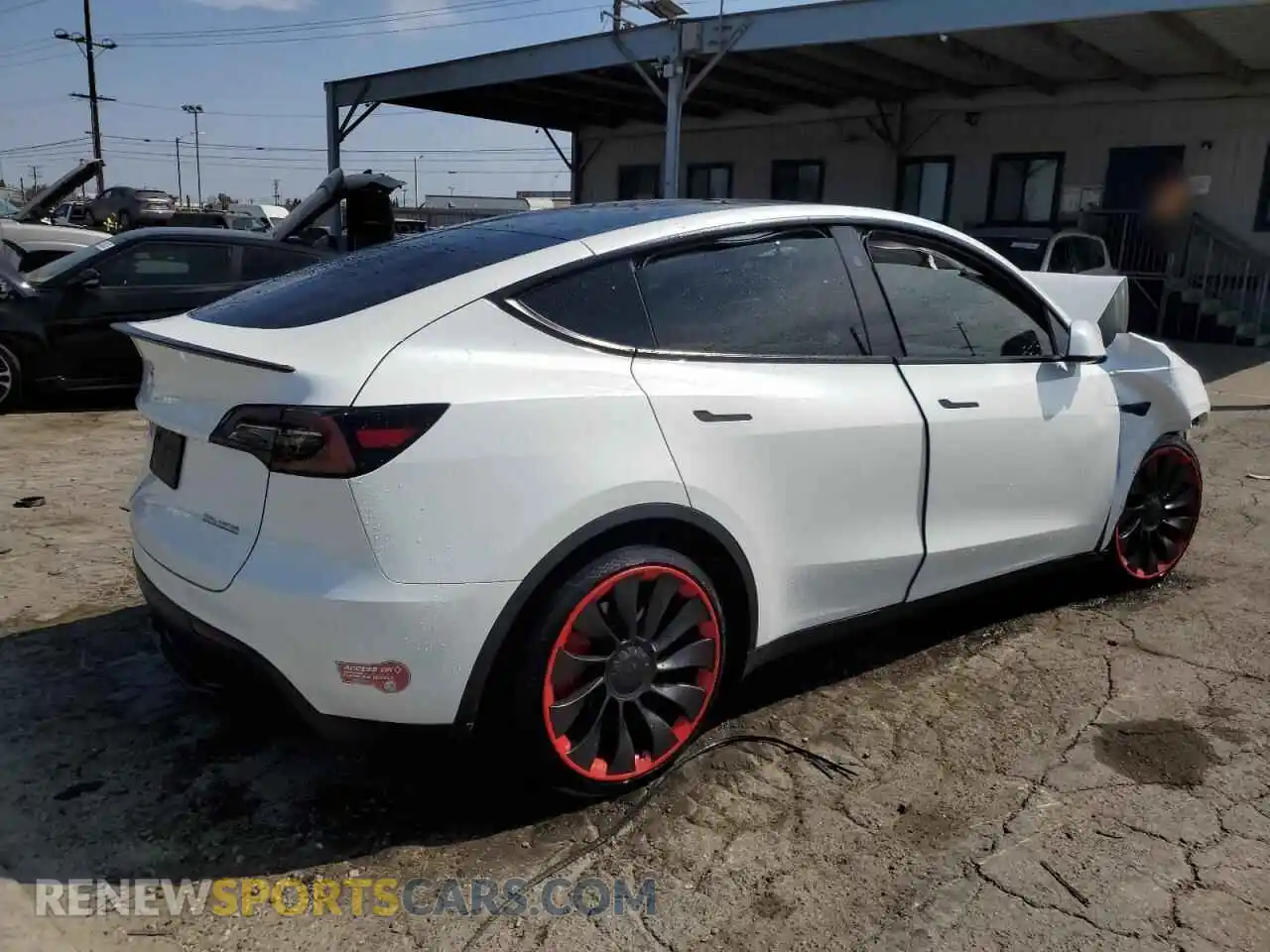 3 Photograph of a damaged car 7SAYGDEF1PF915490 TESLA MODEL Y 2023