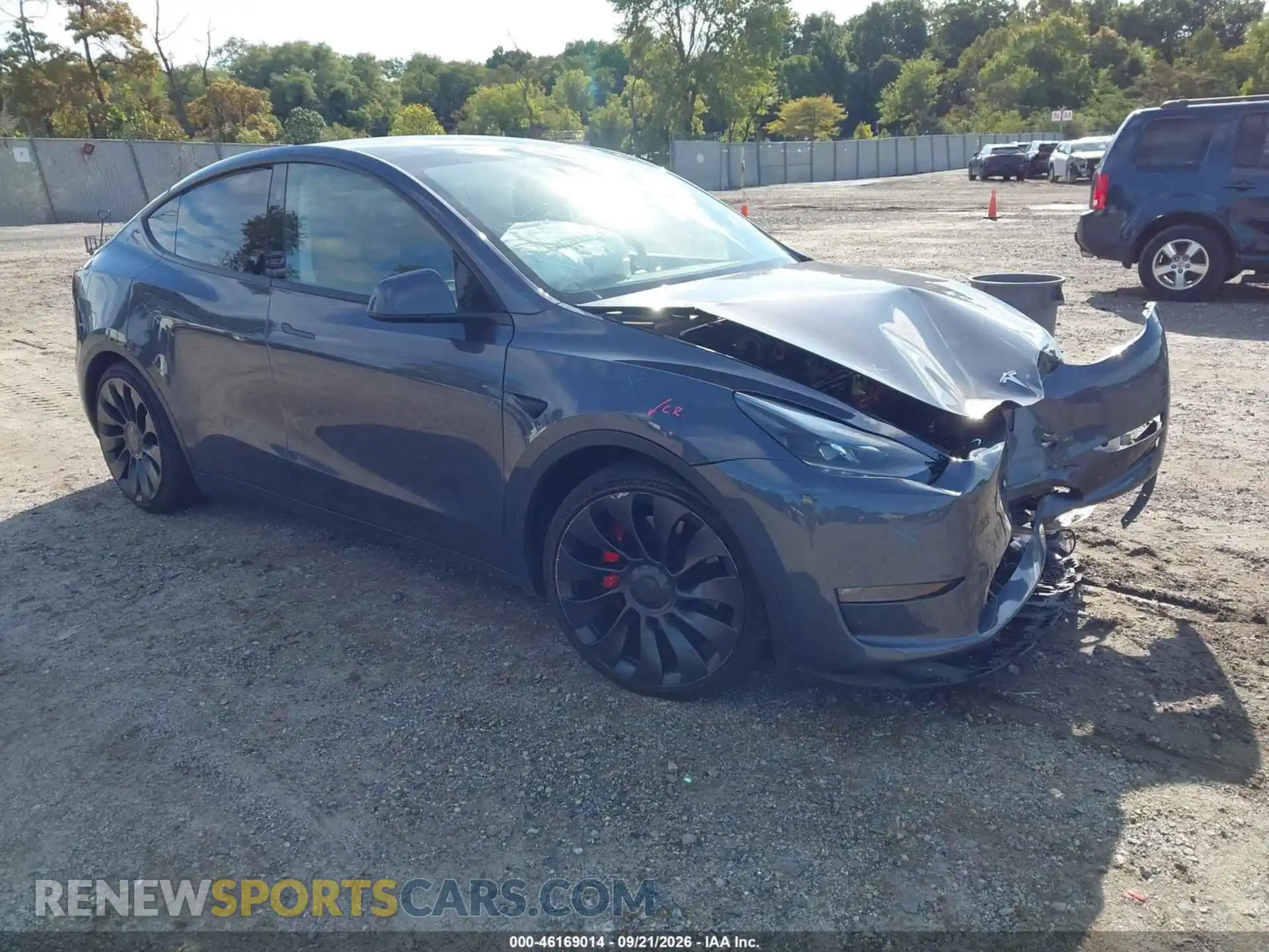1 fotografías del automóvil dañado 7SAYGDEF1PF957884 TESLA MODEL Y 2023