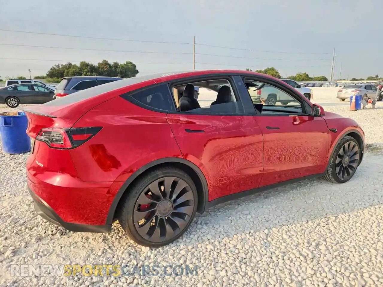3 Photograph of a damaged car 7SAYGDEF2PF699598 TESLA MODEL Y 2023