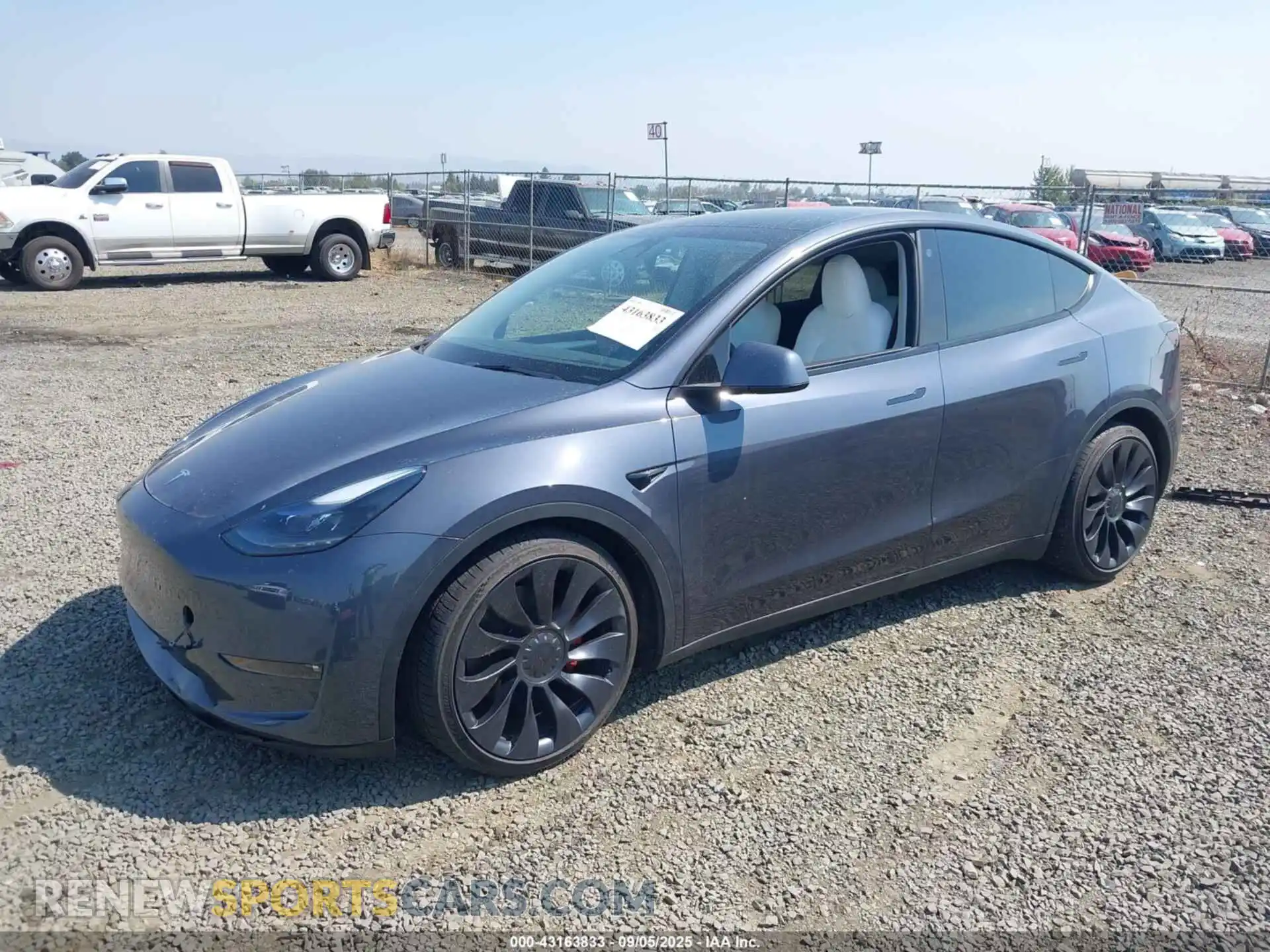 2 Photograph of a damaged car 7SAYGDEF2PF712401 TESLA MODEL Y 2023