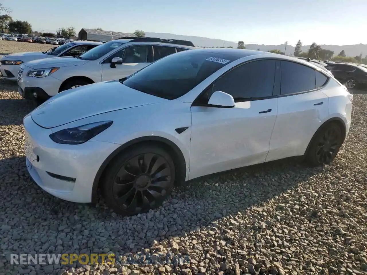 1 Photograph of a damaged car 7SAYGDEF2PF740036 TESLA MODEL Y 2023