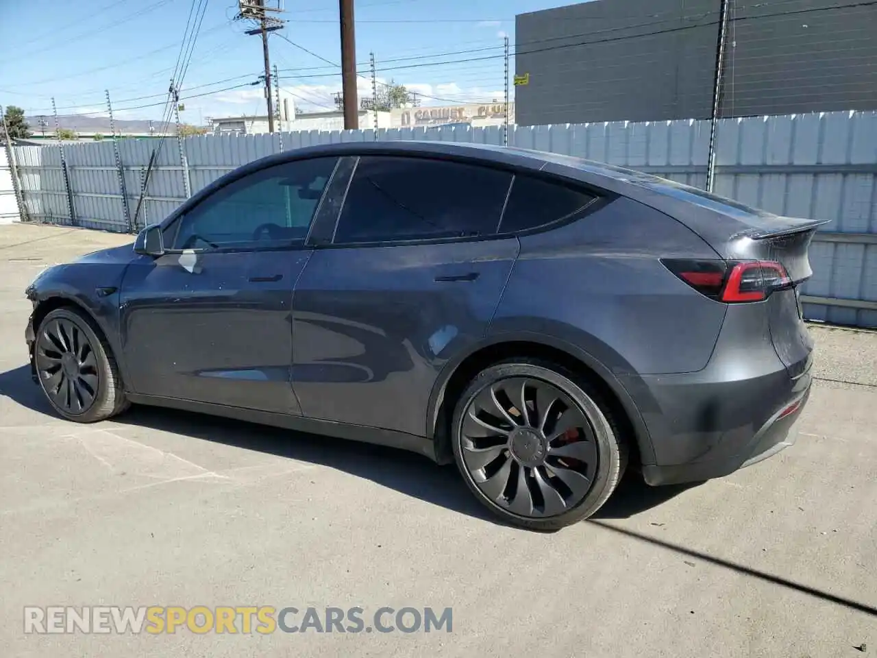 2 Photograph of a damaged car 7SAYGDEF2PF743664 TESLA MODEL Y 2023