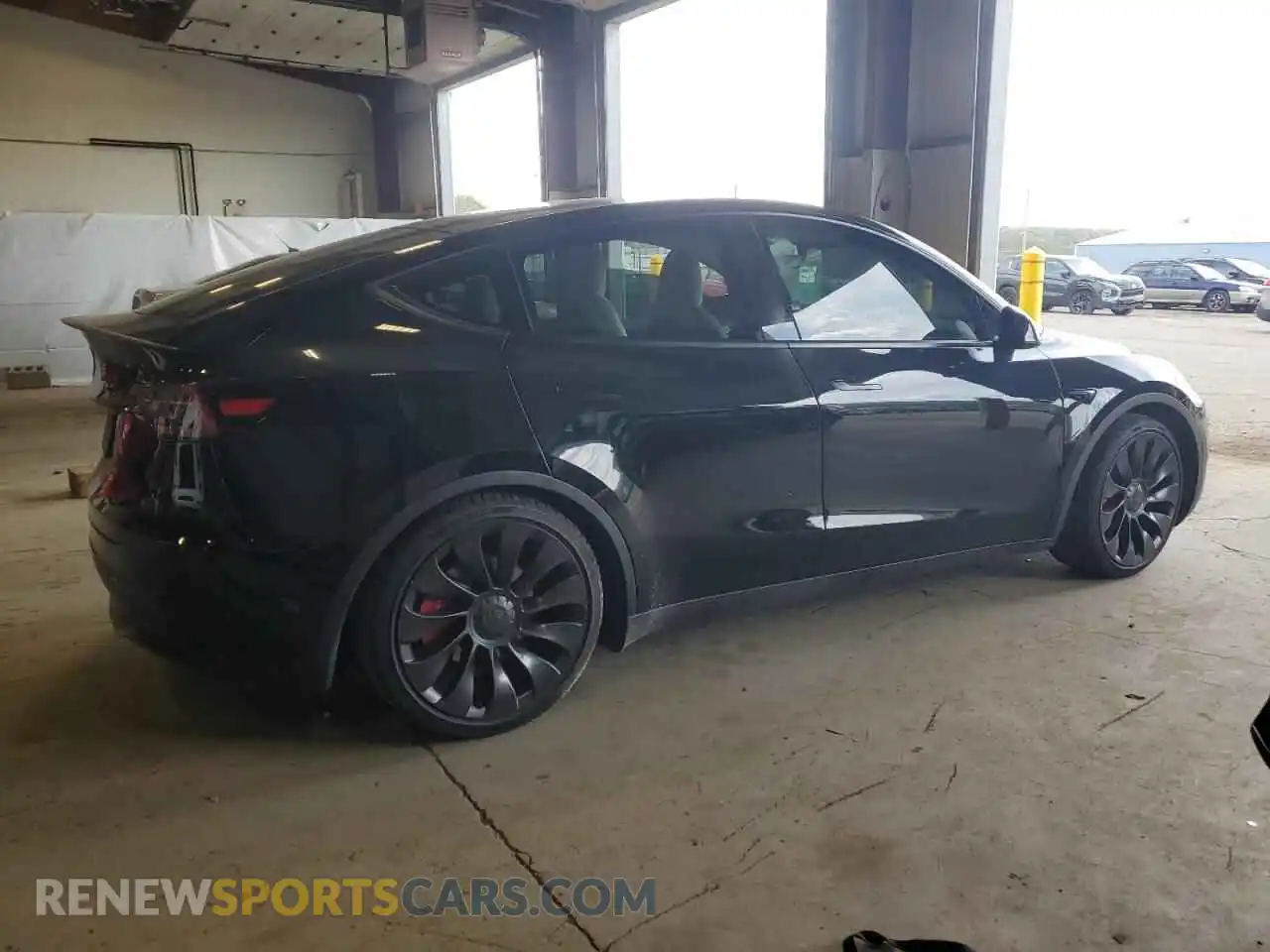 3 Photograph of a damaged car 7SAYGDEF2PF756219 TESLA MODEL Y 2023