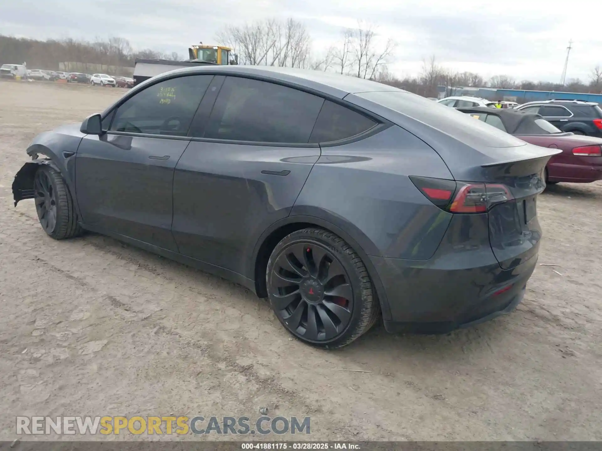 3 Photograph of a damaged car 7SAYGDEF2PF757113 TESLA MODEL Y 2023