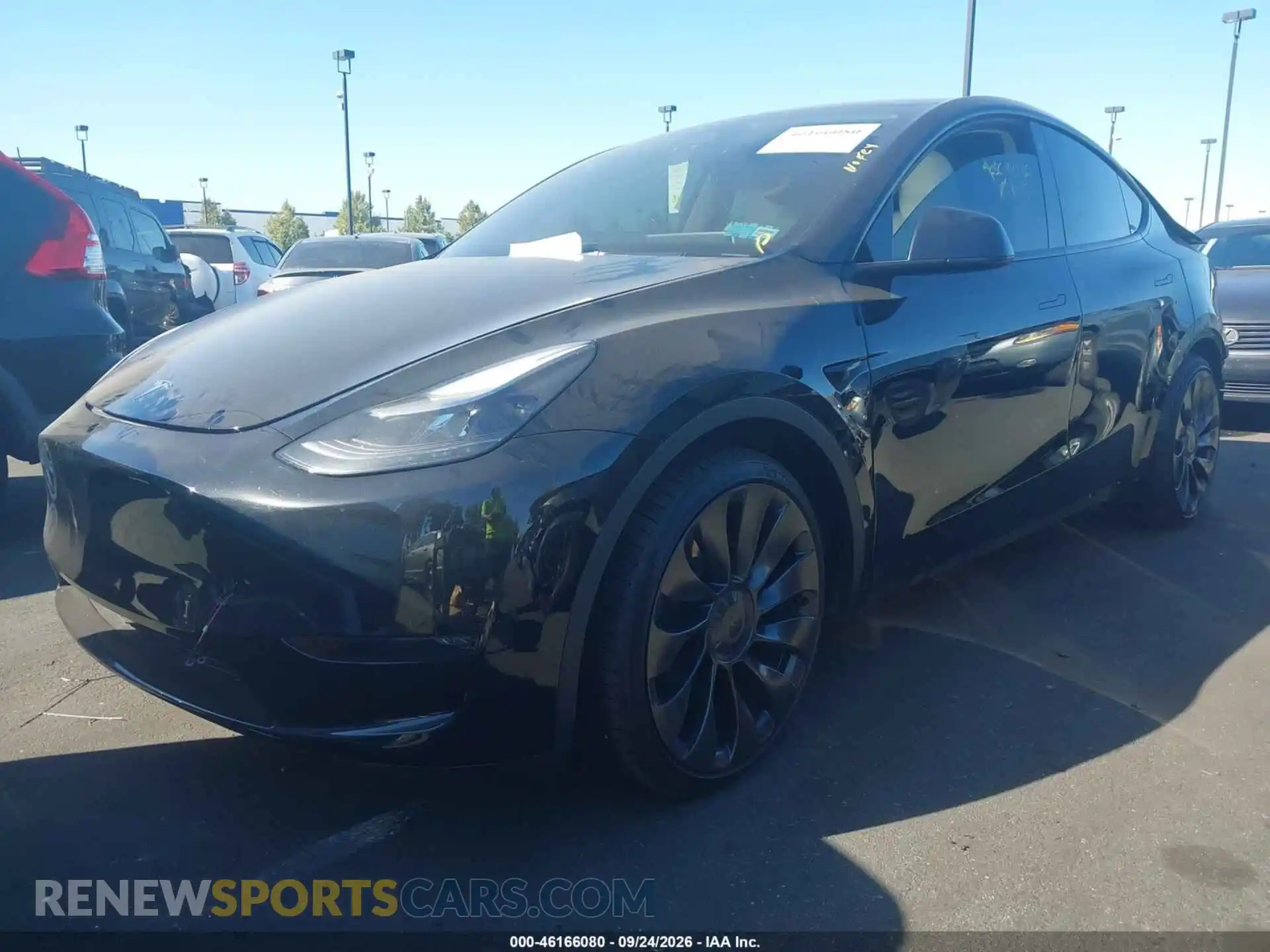 2 Photograph of a damaged car 7SAYGDEF2PF765924 TESLA MODEL Y 2023