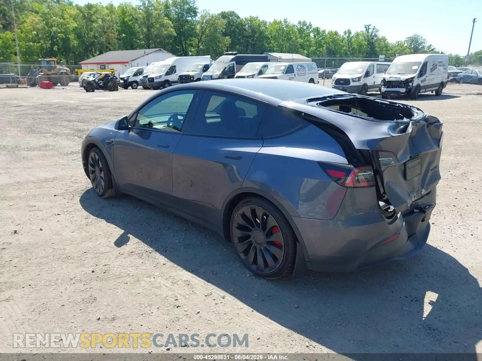 3 Photograph of a damaged car 7SAYGDEF2PF769181 TESLA MODEL Y 2023