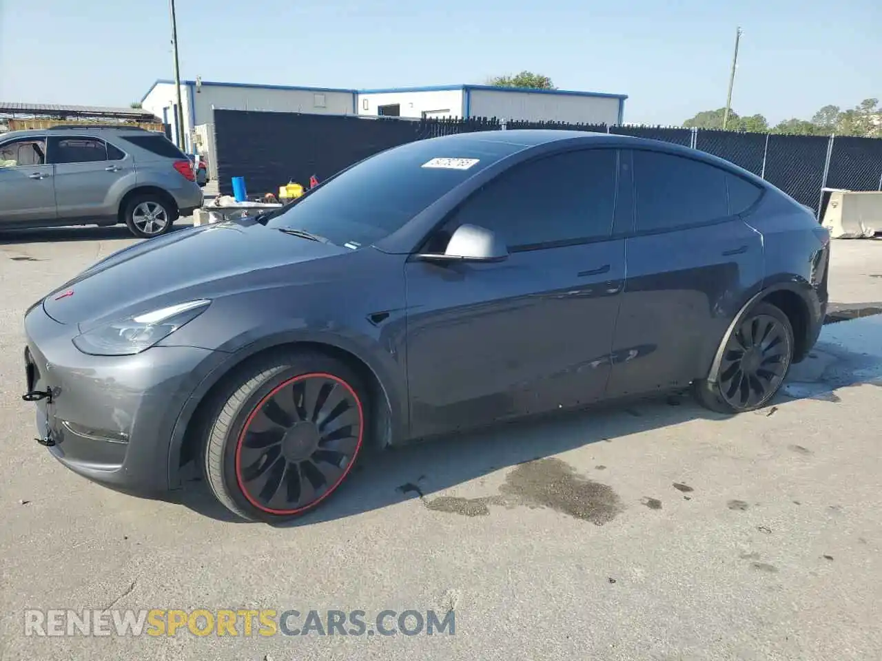 1 Photograph of a damaged car 7SAYGDEF2PF783176 TESLA MODEL Y 2023