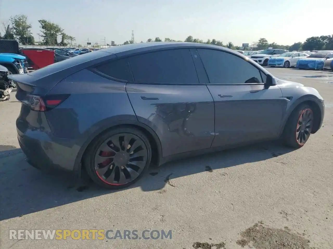 3 Photograph of a damaged car 7SAYGDEF2PF783176 TESLA MODEL Y 2023