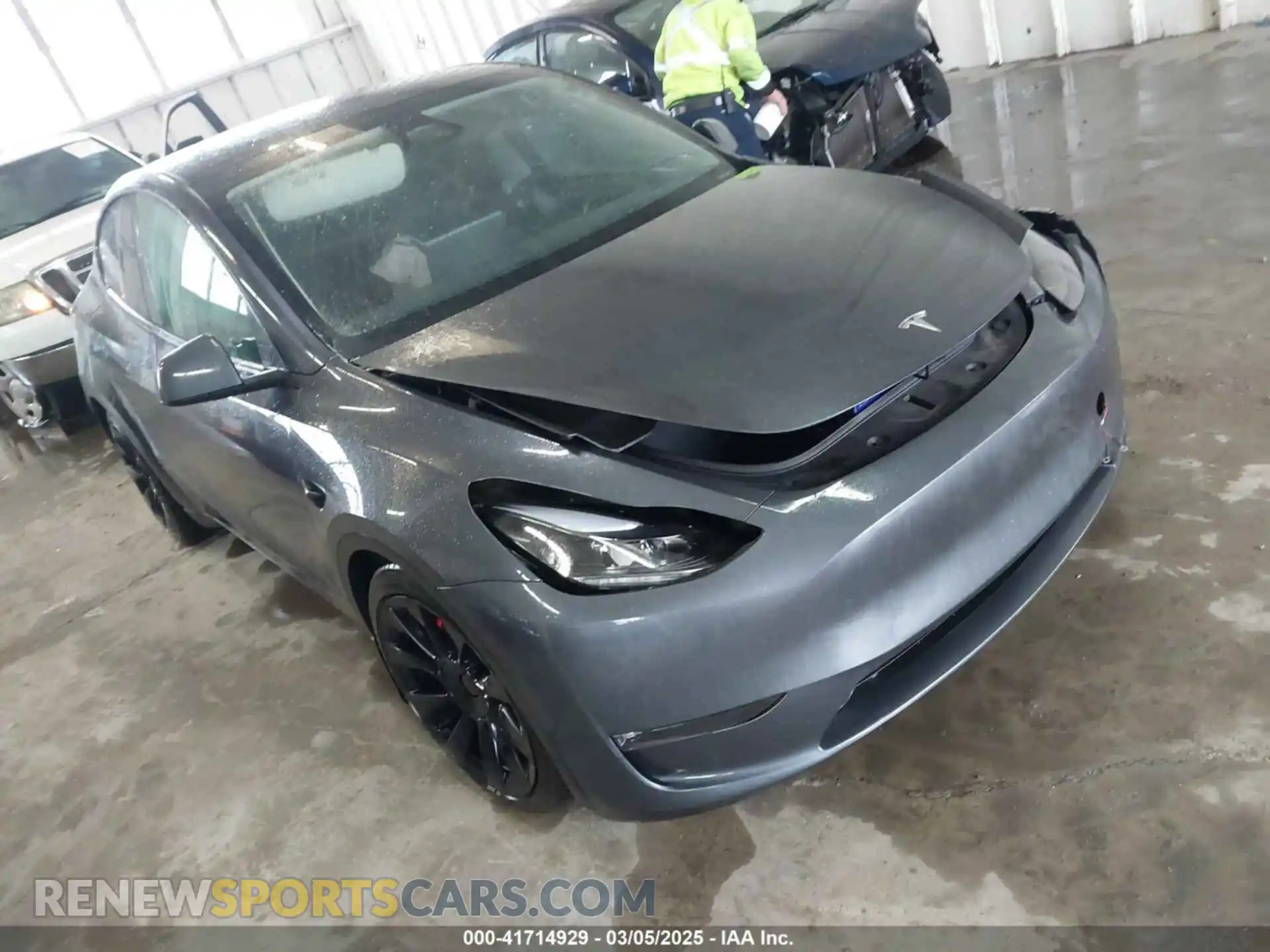 1 Photograph of a damaged car 7SAYGDEF2PF811221 TESLA MODEL Y 2023