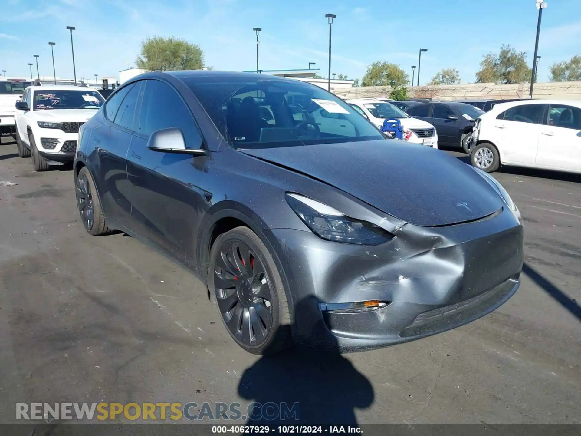 1 fotografías del automóvil dañado 7SAYGDEF2PF825426 TESLA MODEL Y 2023