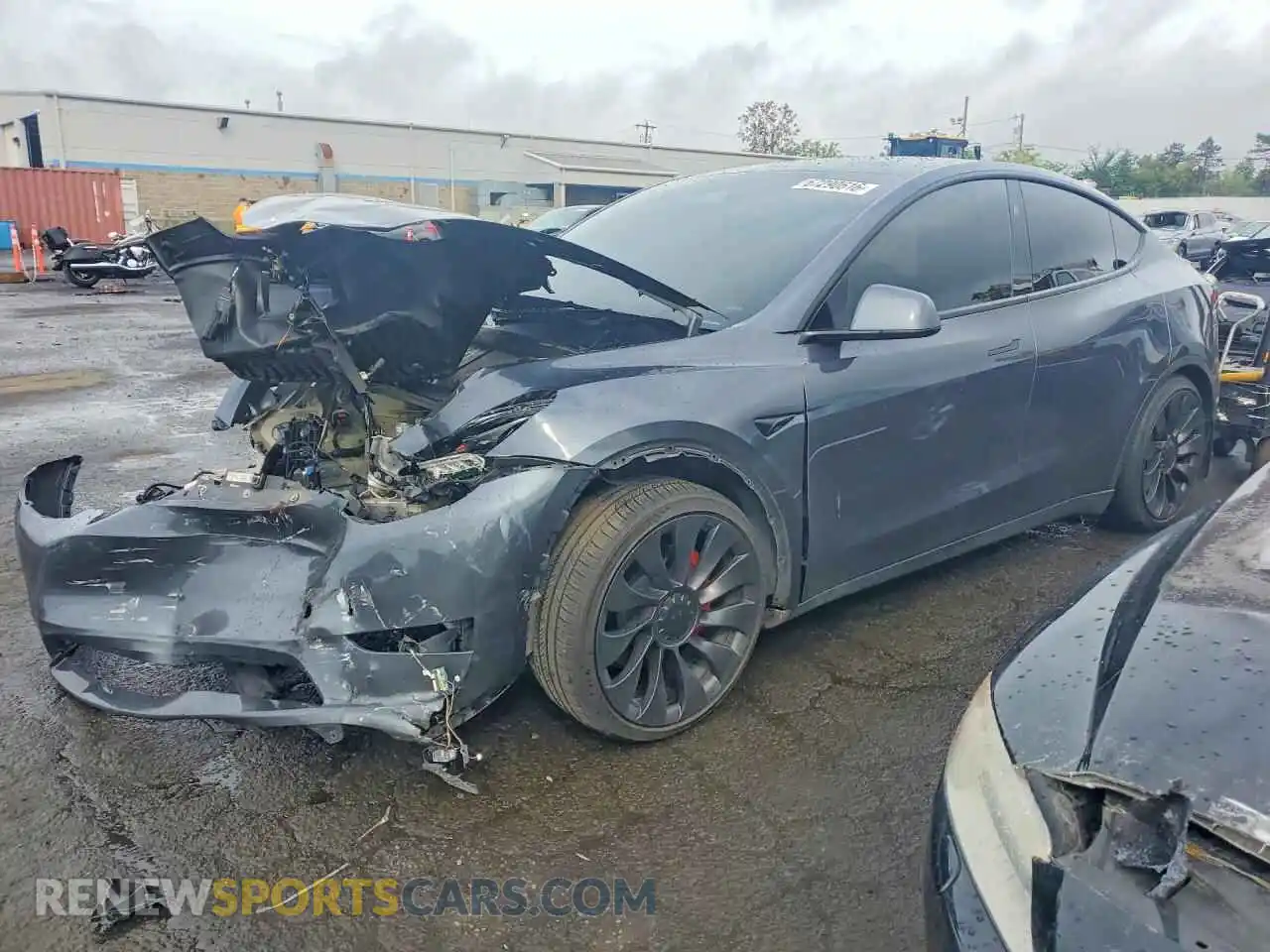 1 Фотография поврежденного автомобиля 7SAYGDEF2PF860841 TESLA MODEL Y 2023