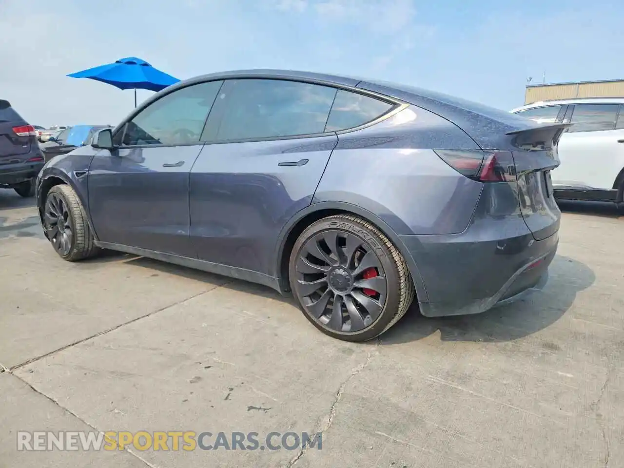 2 Фотография поврежденного автомобиля 7SAYGDEF2PF872763 TESLA MODEL Y 2023