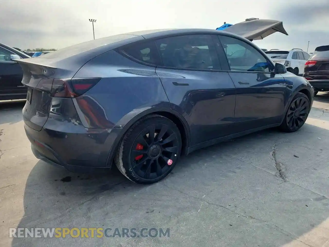 3 Фотография поврежденного автомобиля 7SAYGDEF2PF872763 TESLA MODEL Y 2023