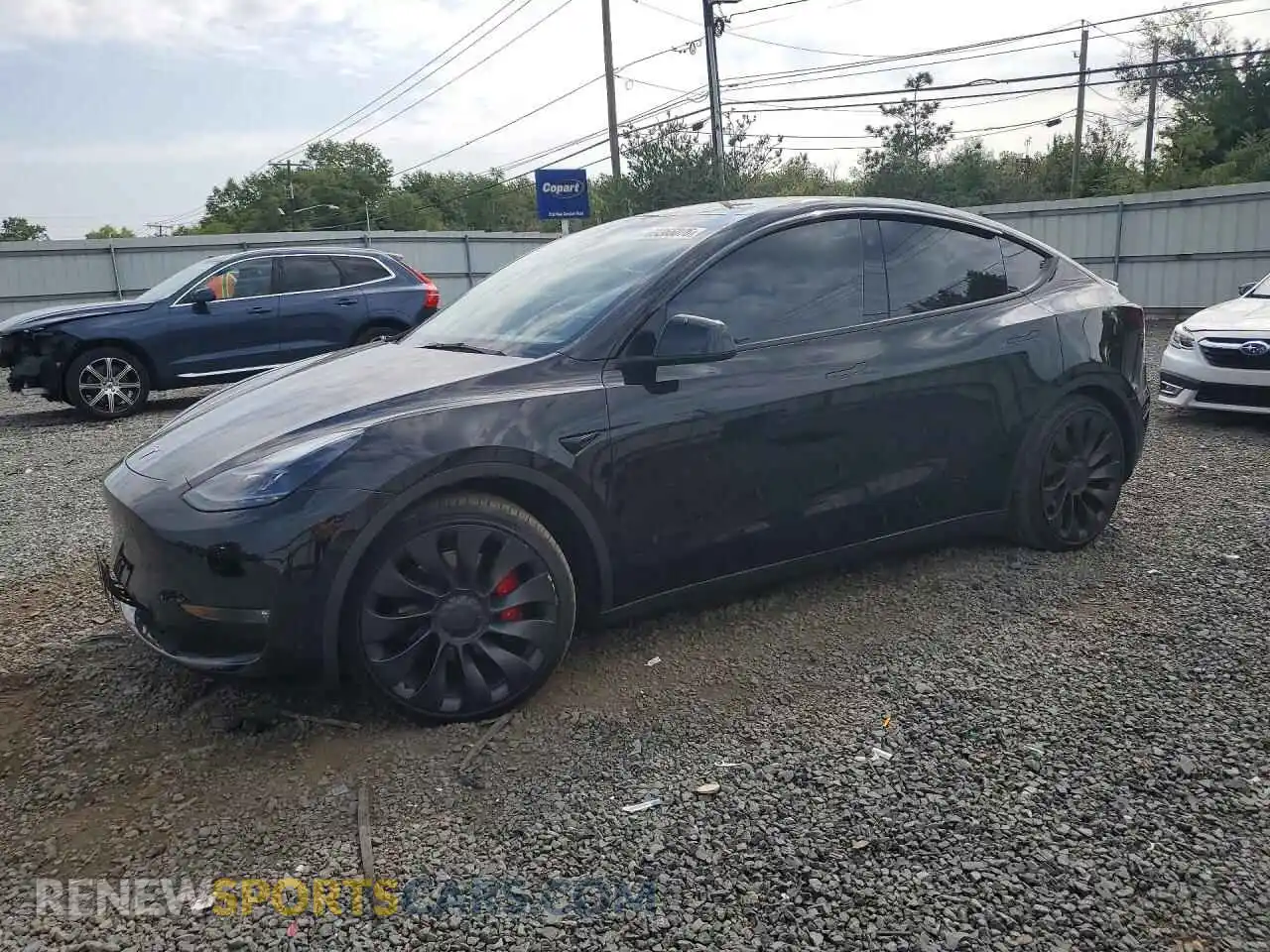 1 Photograph of a damaged car 7SAYGDEF2PF896819 TESLA MODEL Y 2023