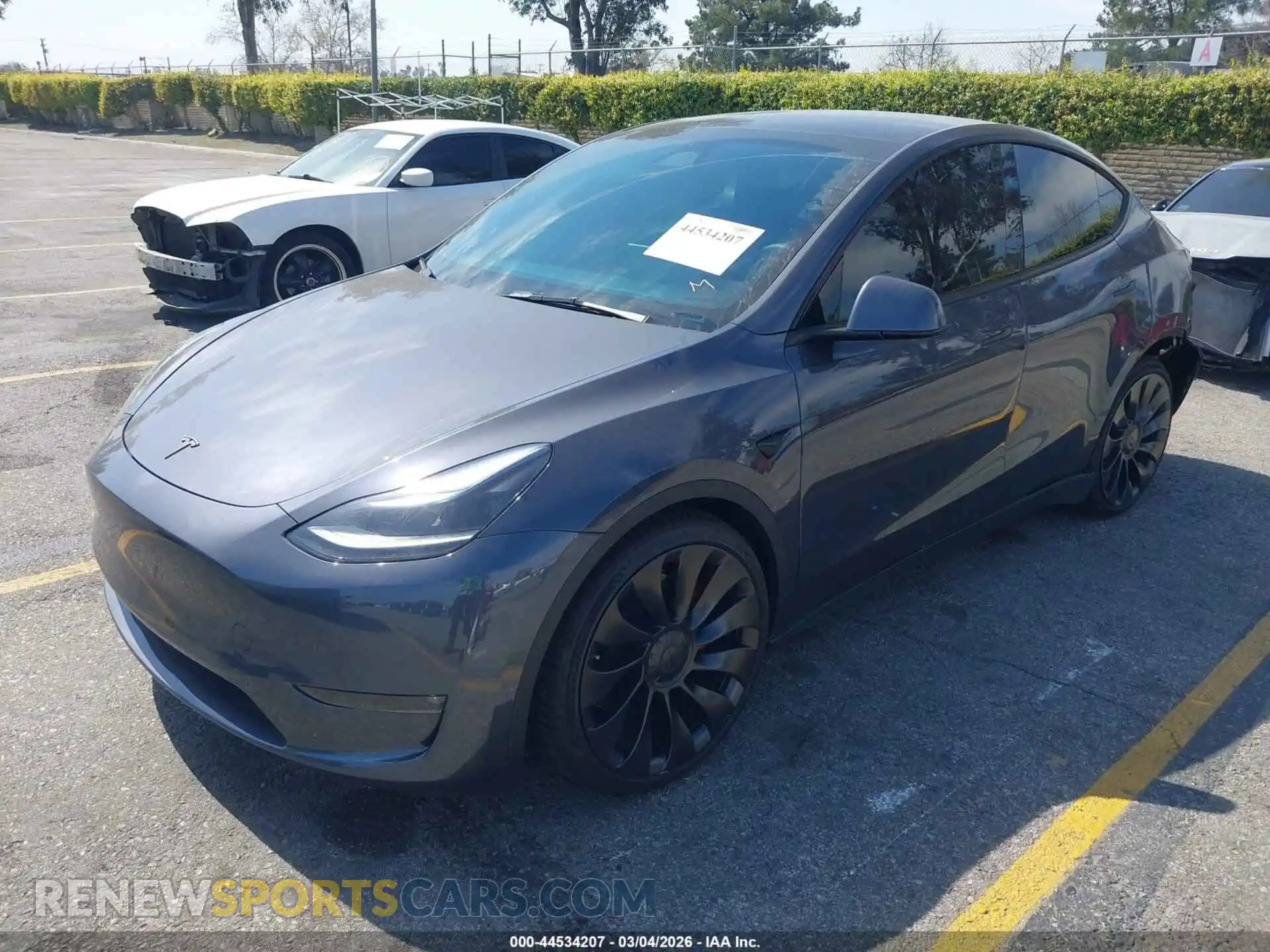 2 Photograph of a damaged car 7SAYGDEF2PF912453 TESLA MODEL Y 2023
