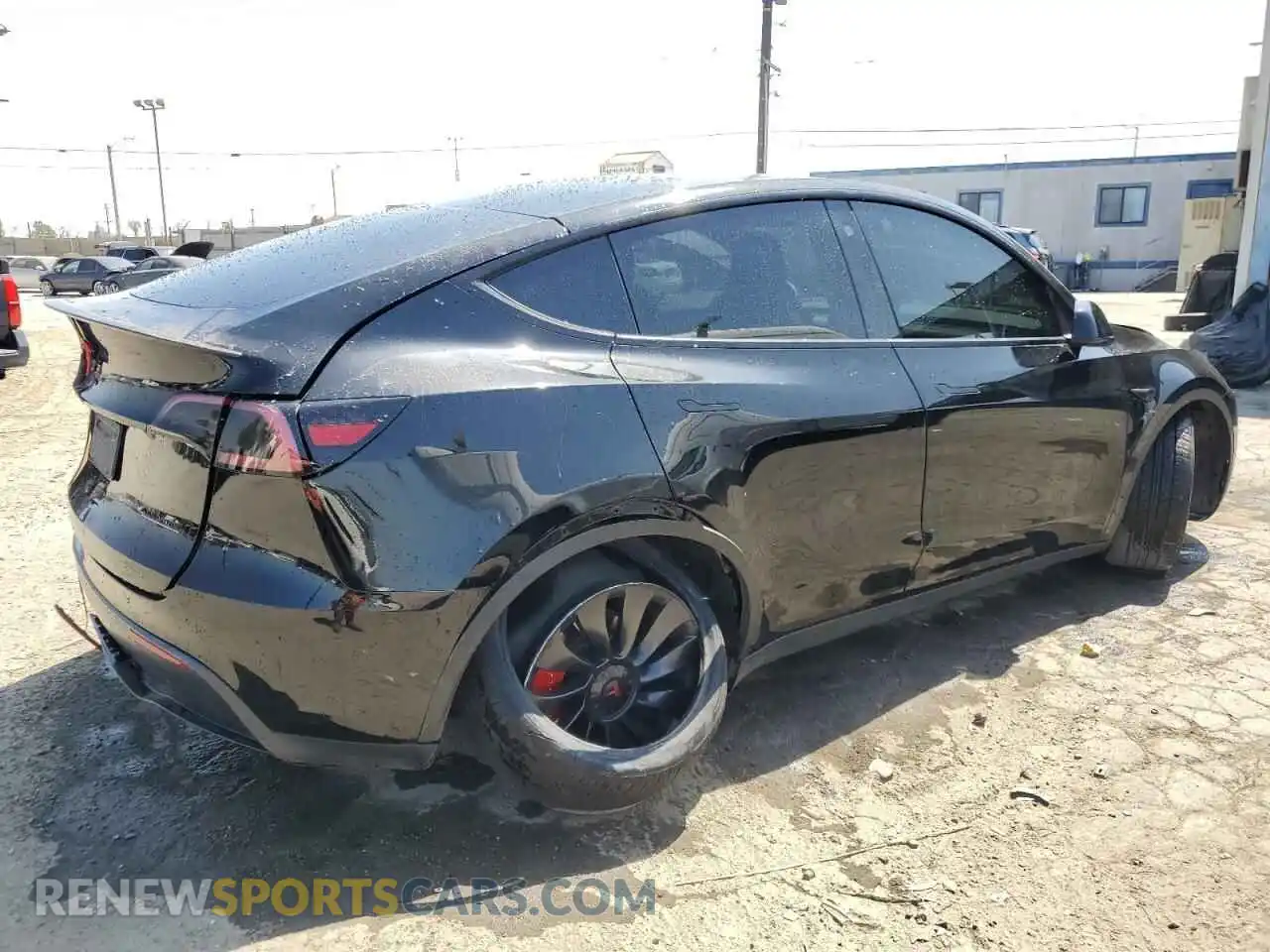 3 Photograph of a damaged car 7SAYGDEF3PF640835 TESLA MODEL Y 2023