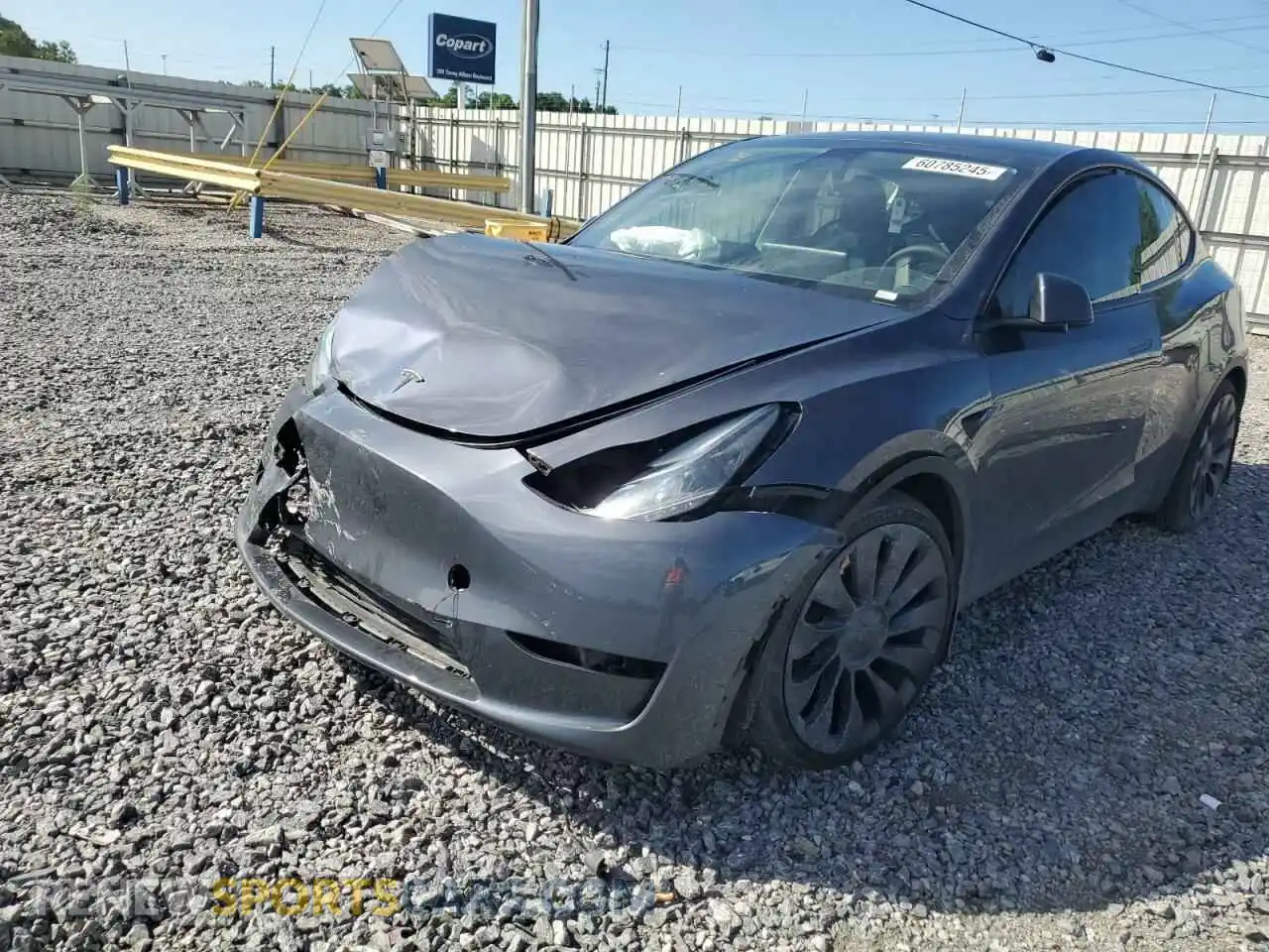 1 Фотография поврежденного автомобиля 7SAYGDEF3PF661507 TESLA MODEL Y 2023