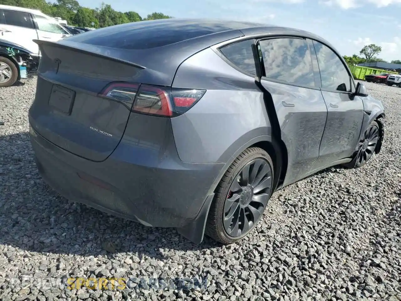 3 Фотография поврежденного автомобиля 7SAYGDEF3PF661507 TESLA MODEL Y 2023