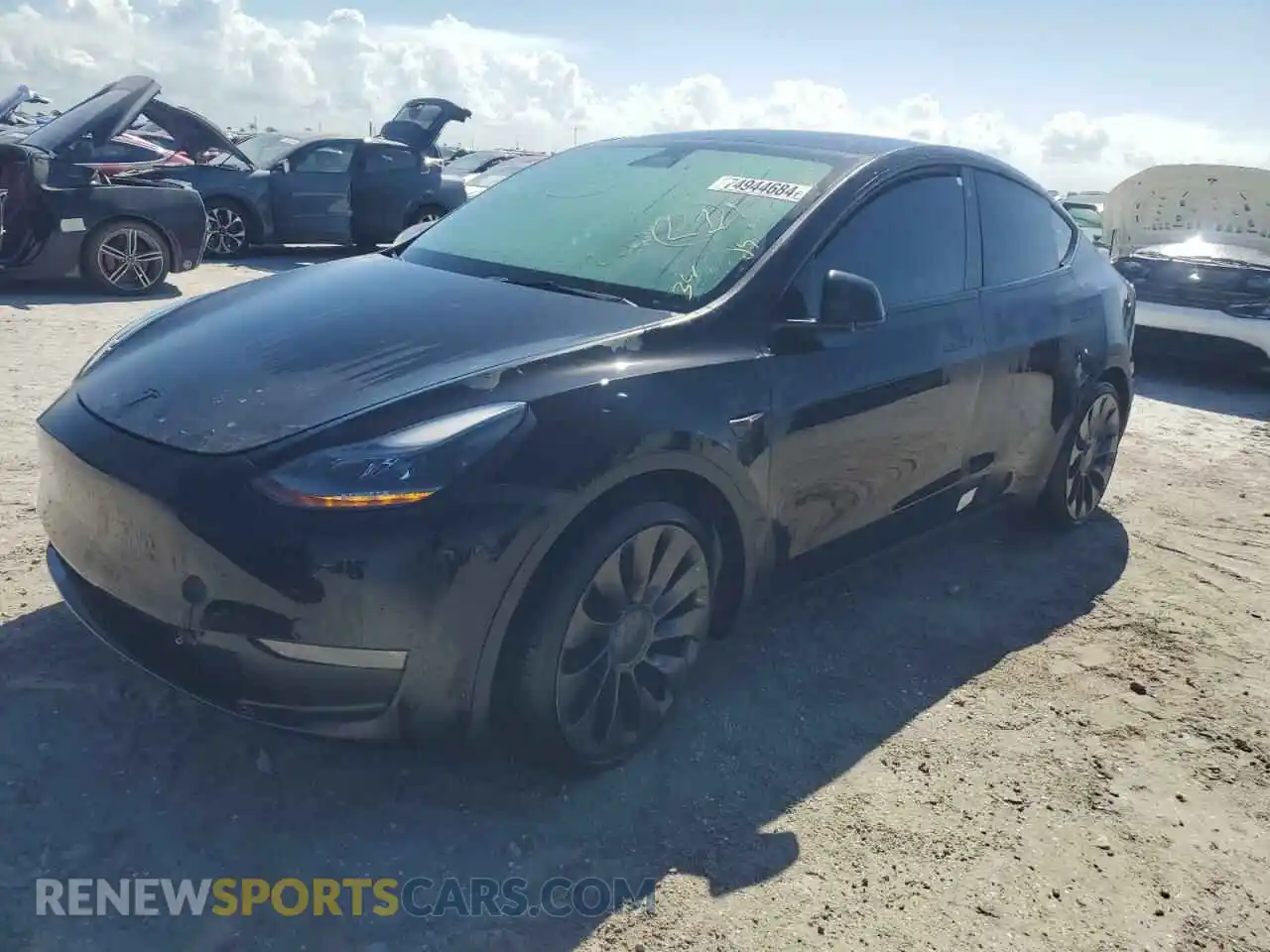 1 Photograph of a damaged car 7SAYGDEF3PF714156 TESLA MODEL Y 2023