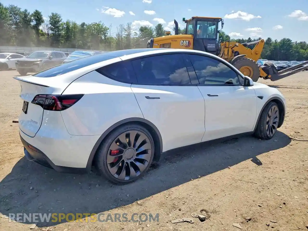 3 Photograph of a damaged car 7SAYGDEF3PF754883 TESLA MODEL Y 2023