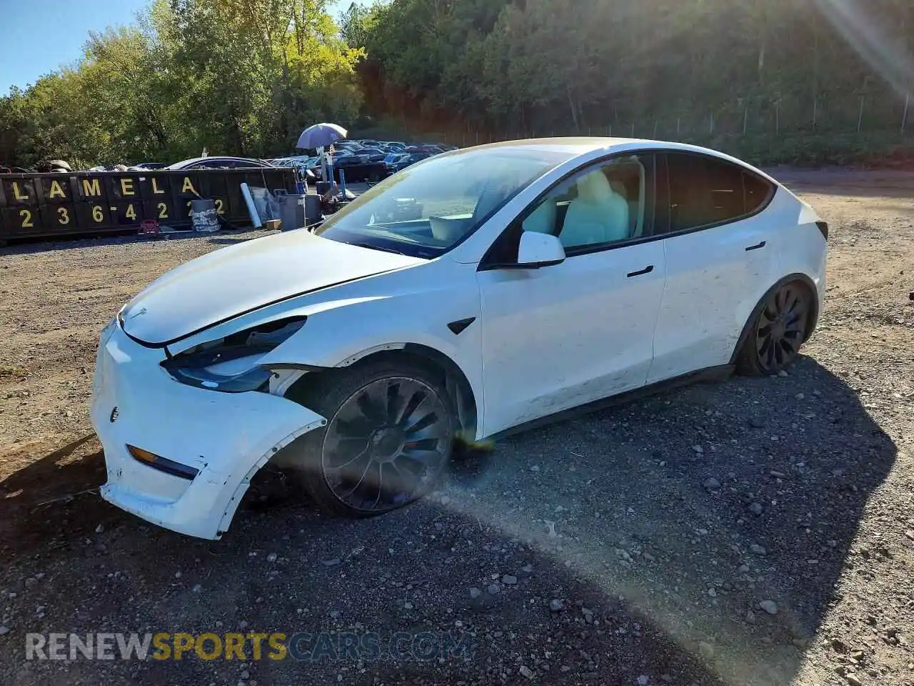 1 fotografías del automóvil dañado 7SAYGDEF3PF773899 TESLA MODEL Y 2023