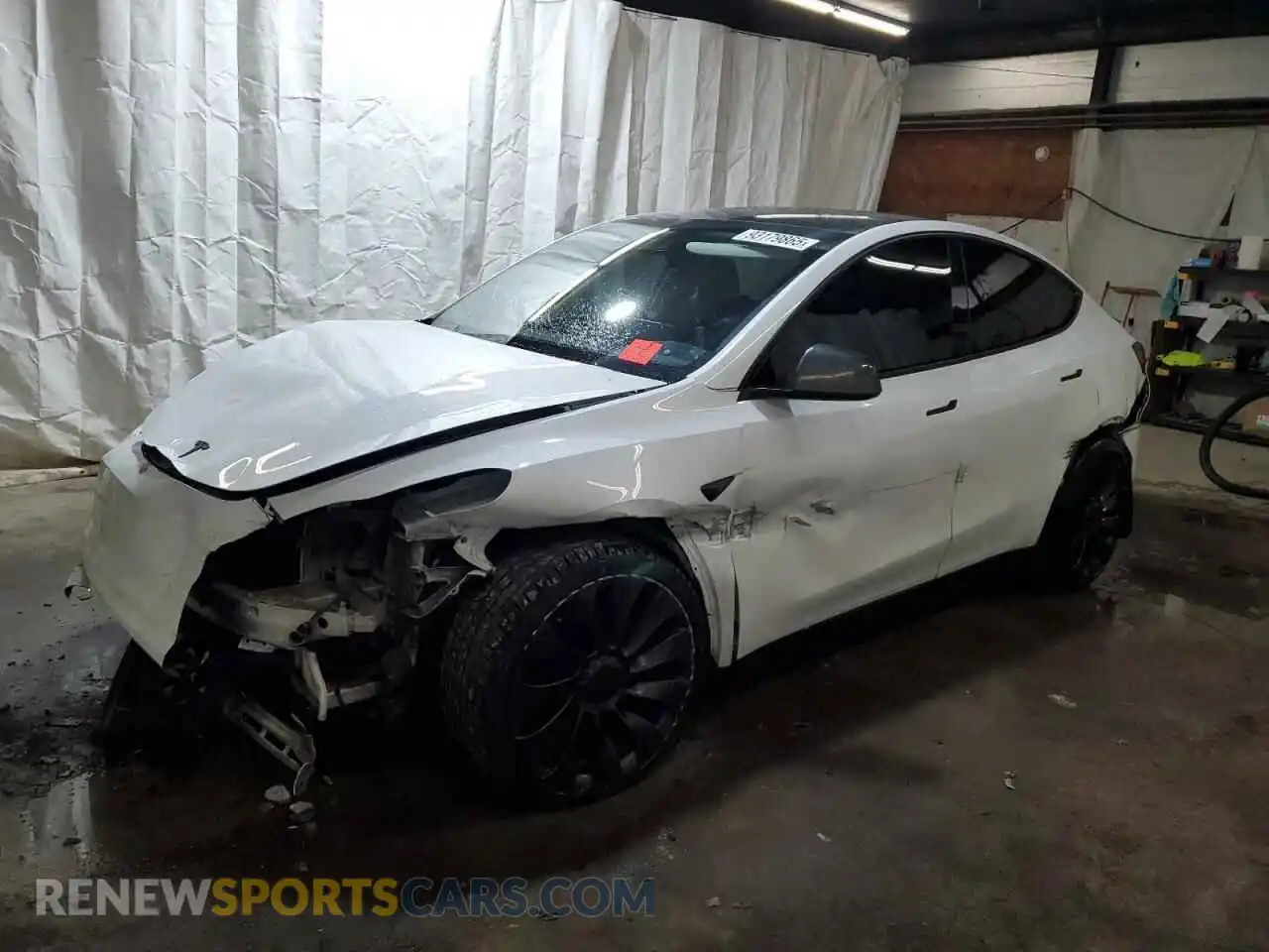 1 Photograph of a damaged car 7SAYGDEF3PF792422 TESLA MODEL Y 2023