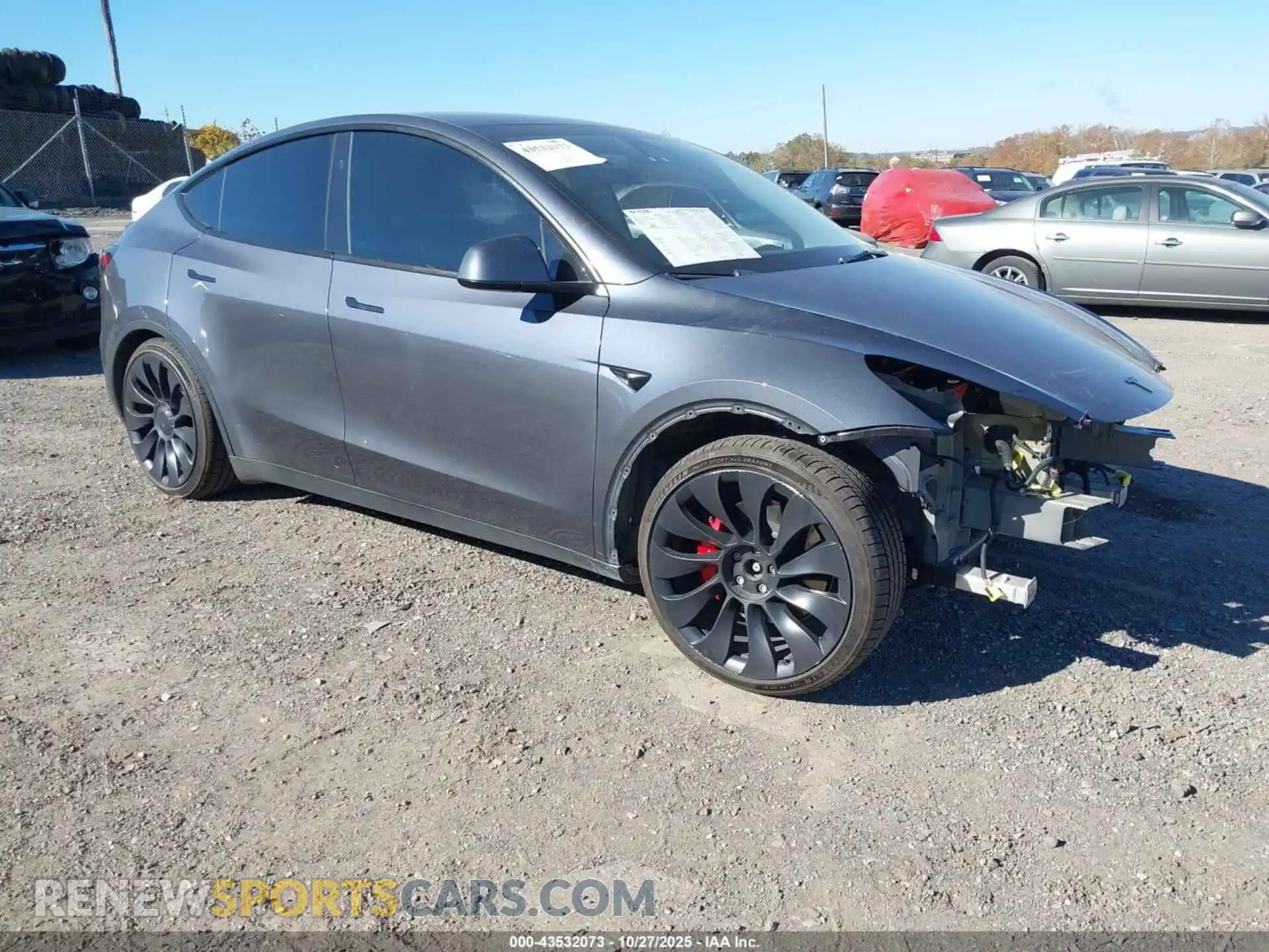 1 fotografías del automóvil dañado 7SAYGDEF3PF797135 TESLA MODEL Y 2023