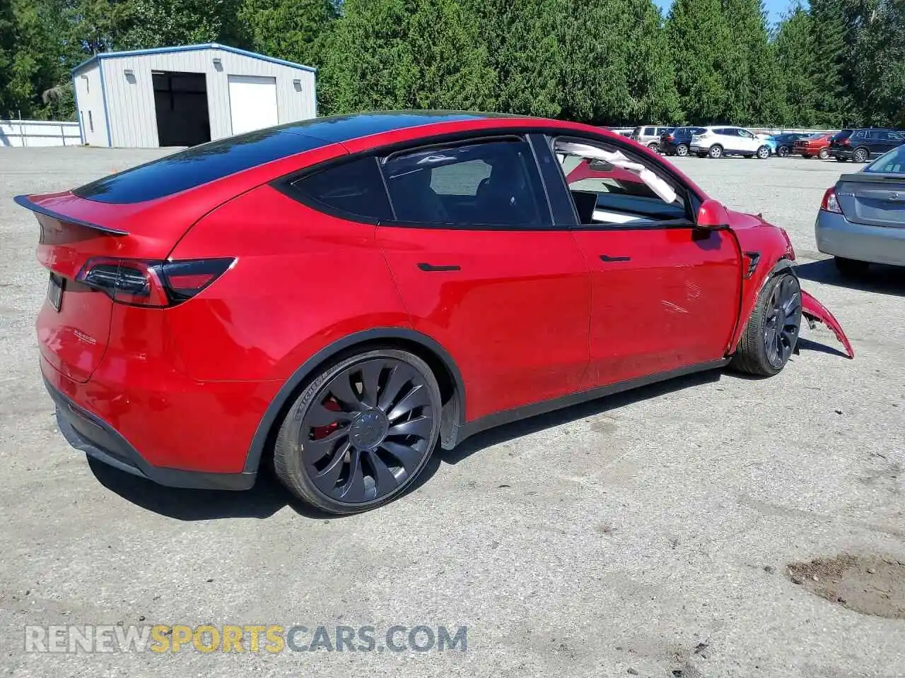 3 Photograph of a damaged car 7SAYGDEF3PF894609 TESLA MODEL Y 2023