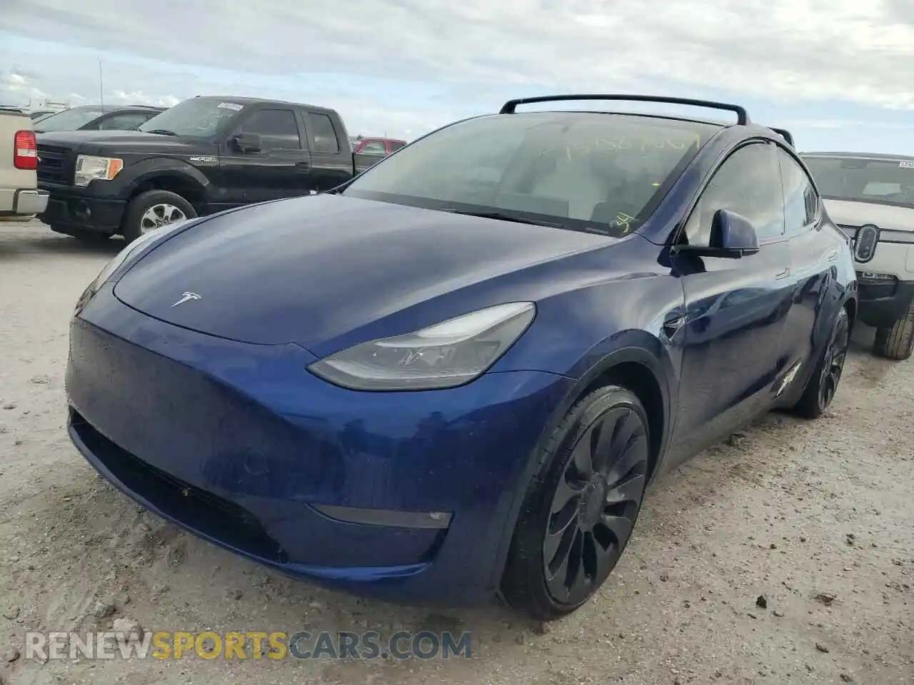 1 Photograph of a damaged car 7SAYGDEF3PF904751 TESLA MODEL Y 2023