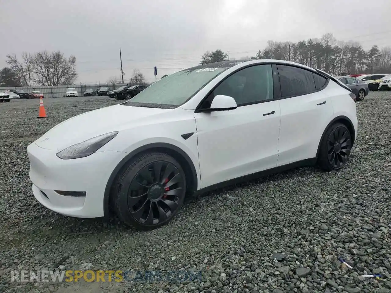 1 Photograph of a damaged car 7SAYGDEF3PF920531 TESLA MODEL Y 2023