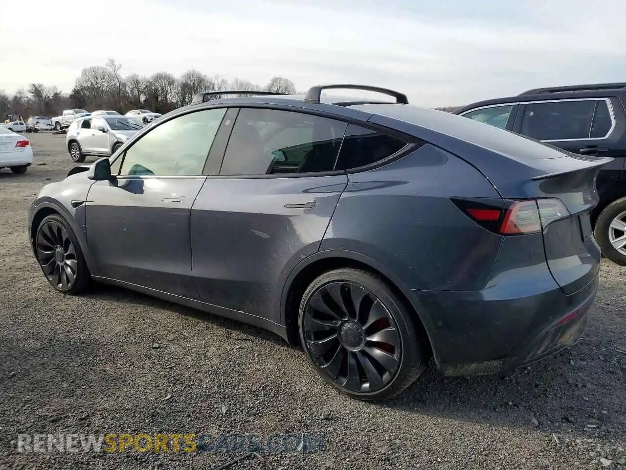 2 Photograph of a damaged car 7SAYGDEF4PF582346 TESLA MODEL Y 2023