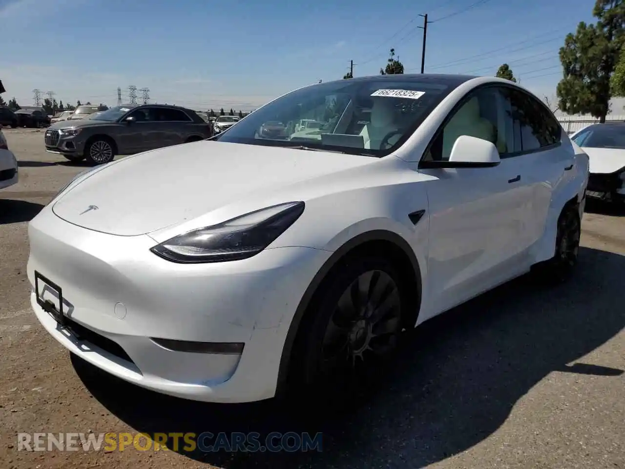 1 Photograph of a damaged car 7SAYGDEF4PF661449 TESLA MODEL Y 2023