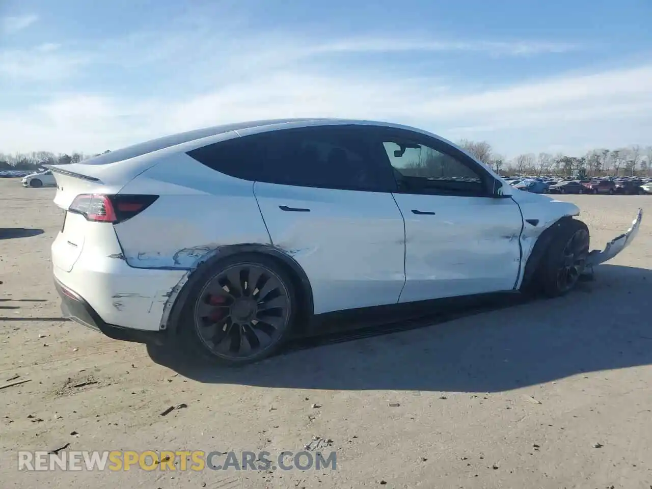 3 Photograph of a damaged car 7SAYGDEF4PF664240 TESLA MODEL Y 2023