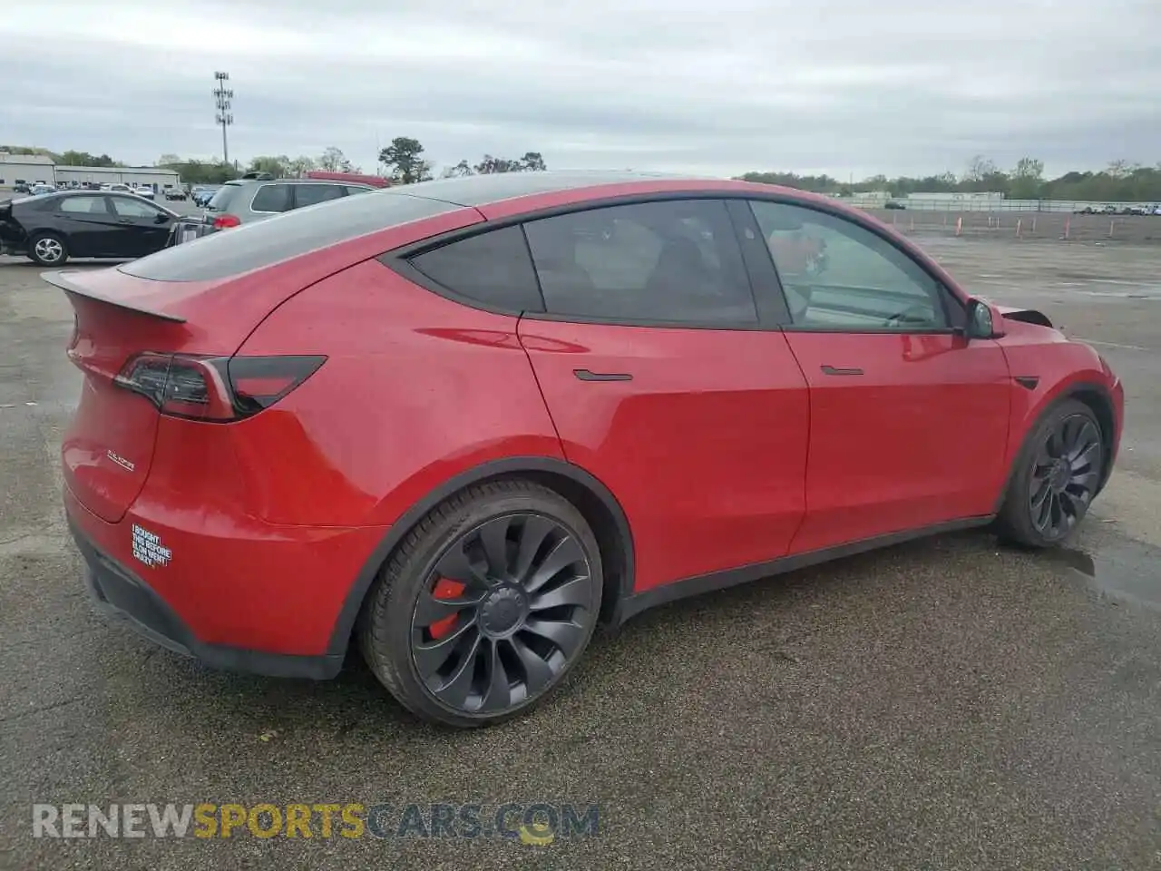 3 Photograph of a damaged car 7SAYGDEF4PF881884 TESLA MODEL Y 2023
