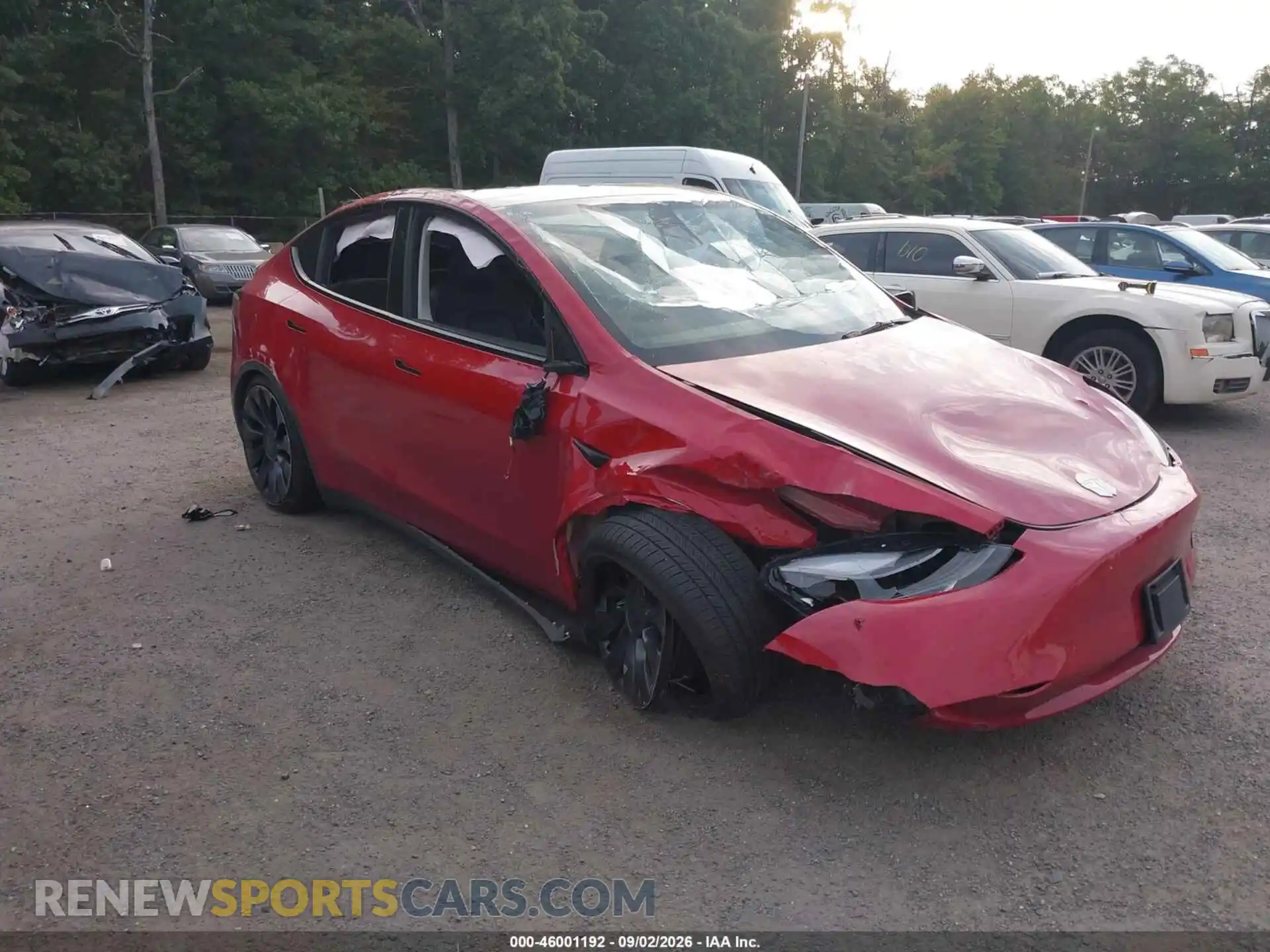 1 Photograph of a damaged car 7SAYGDEF4PF895137 TESLA MODEL Y 2023