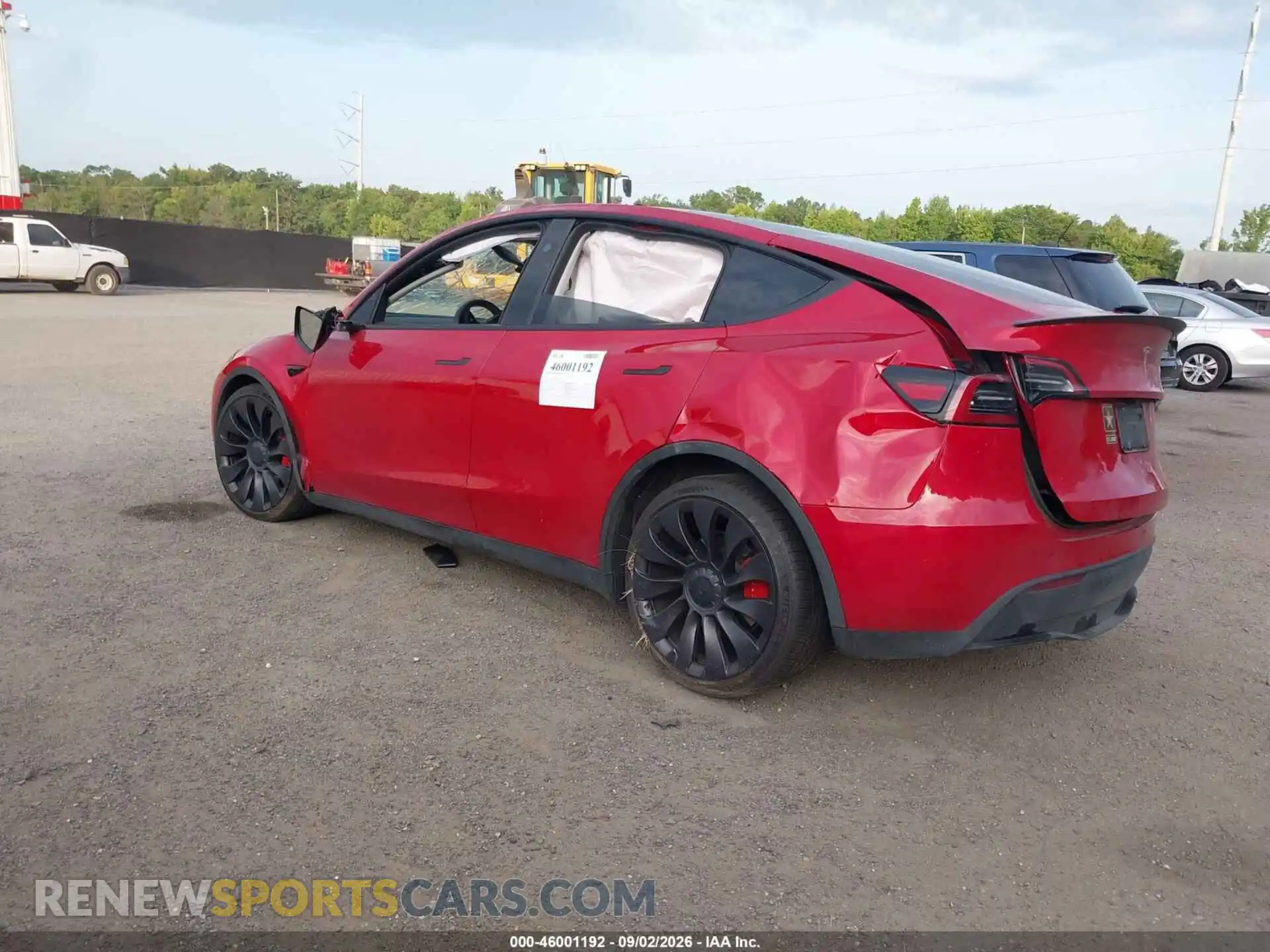 3 Photograph of a damaged car 7SAYGDEF4PF895137 TESLA MODEL Y 2023