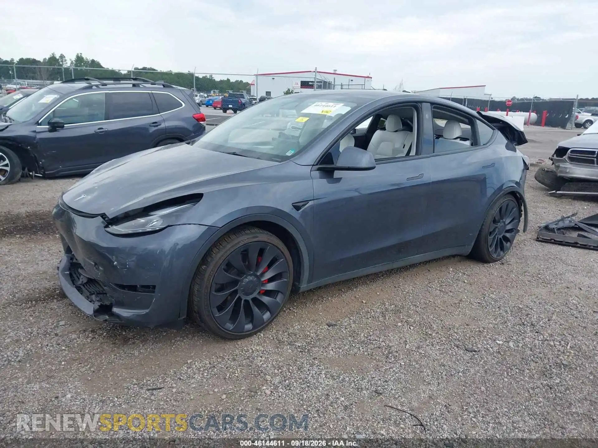 2 Photograph of a damaged car 7SAYGDEF4PF905729 TESLA MODEL Y 2023