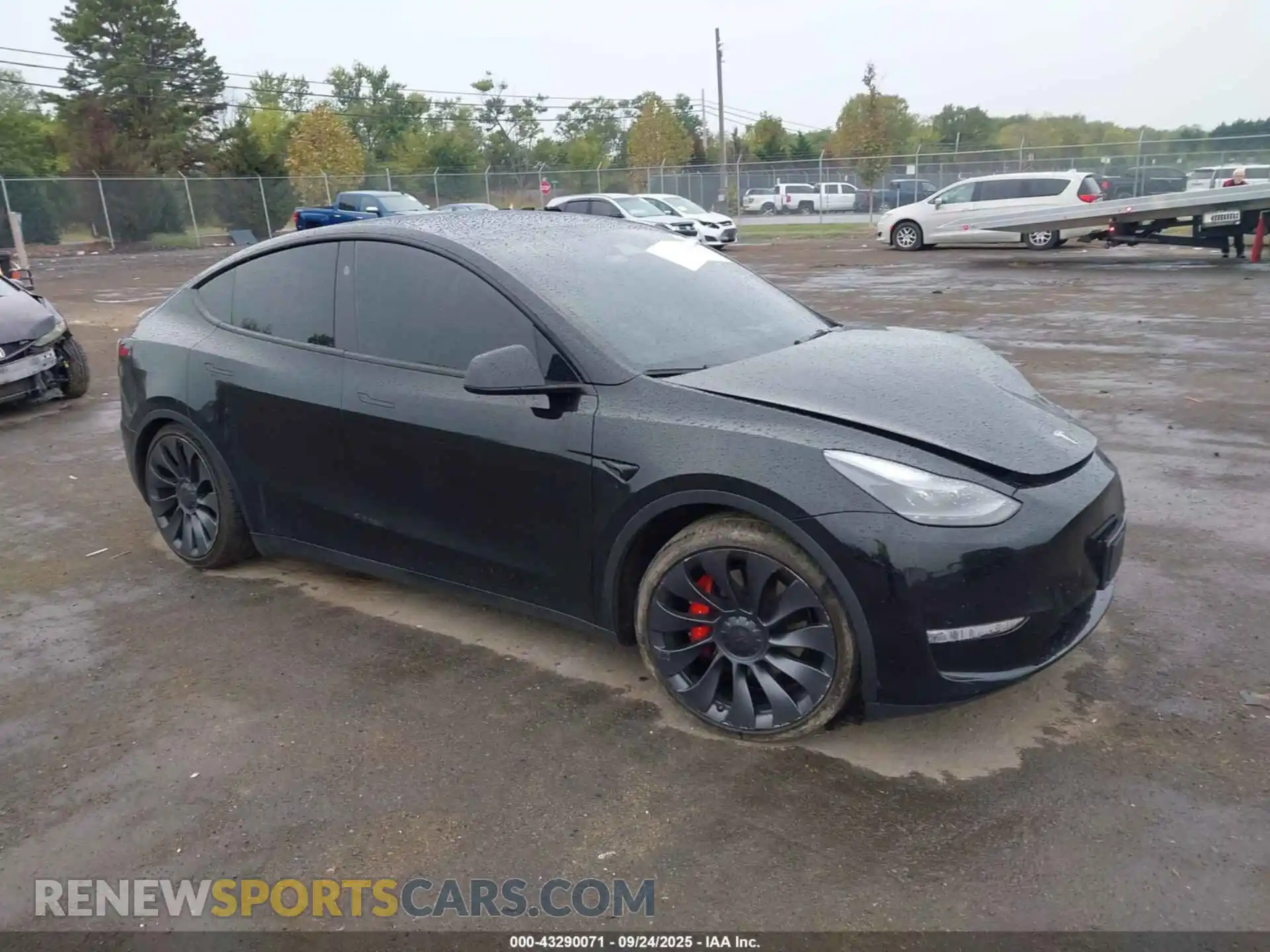 1 Photograph of a damaged car 7SAYGDEF4PF913409 TESLA MODEL Y 2023