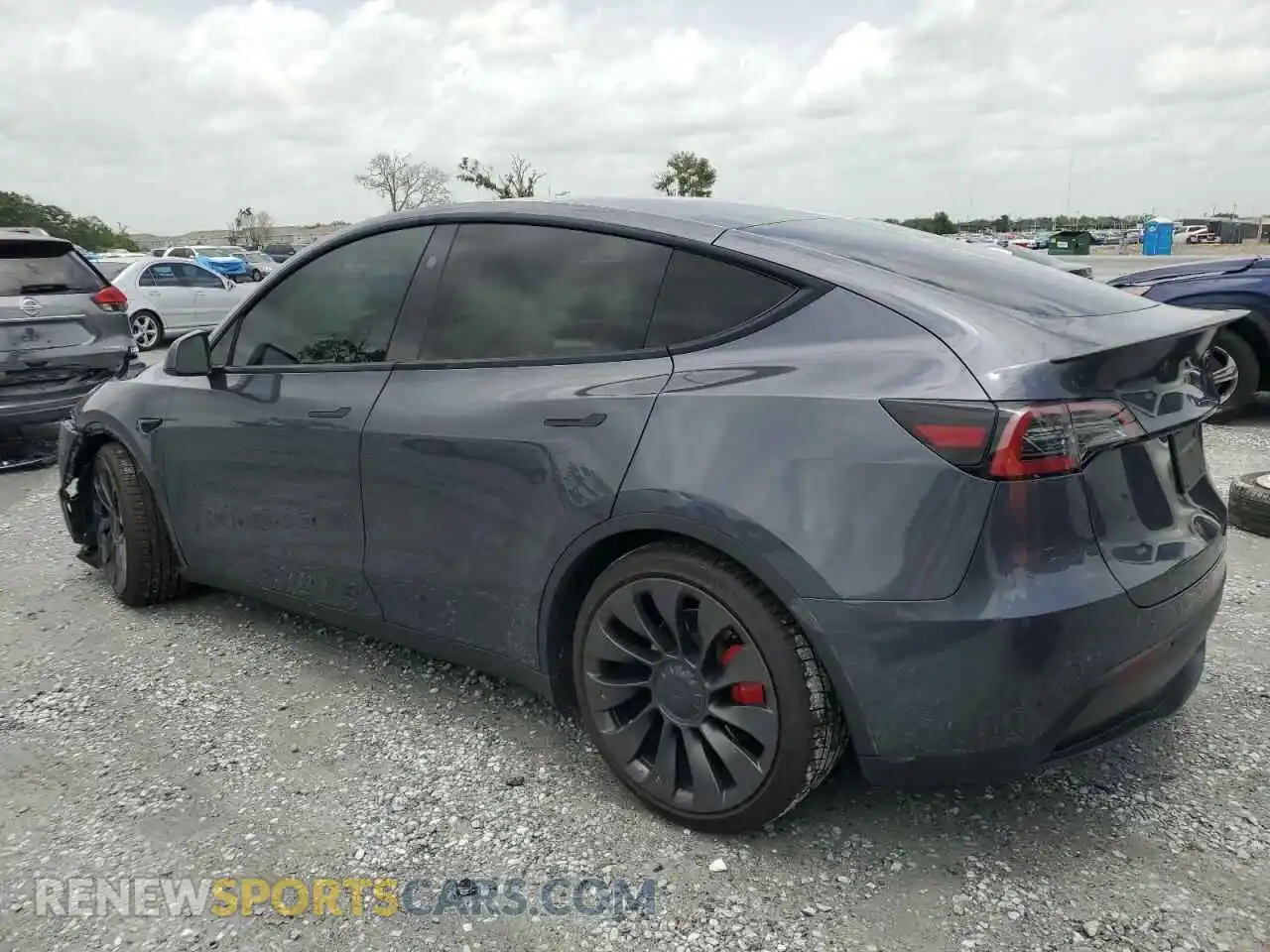 2 Photograph of a damaged car 7SAYGDEF4PF964022 TESLA MODEL Y 2023