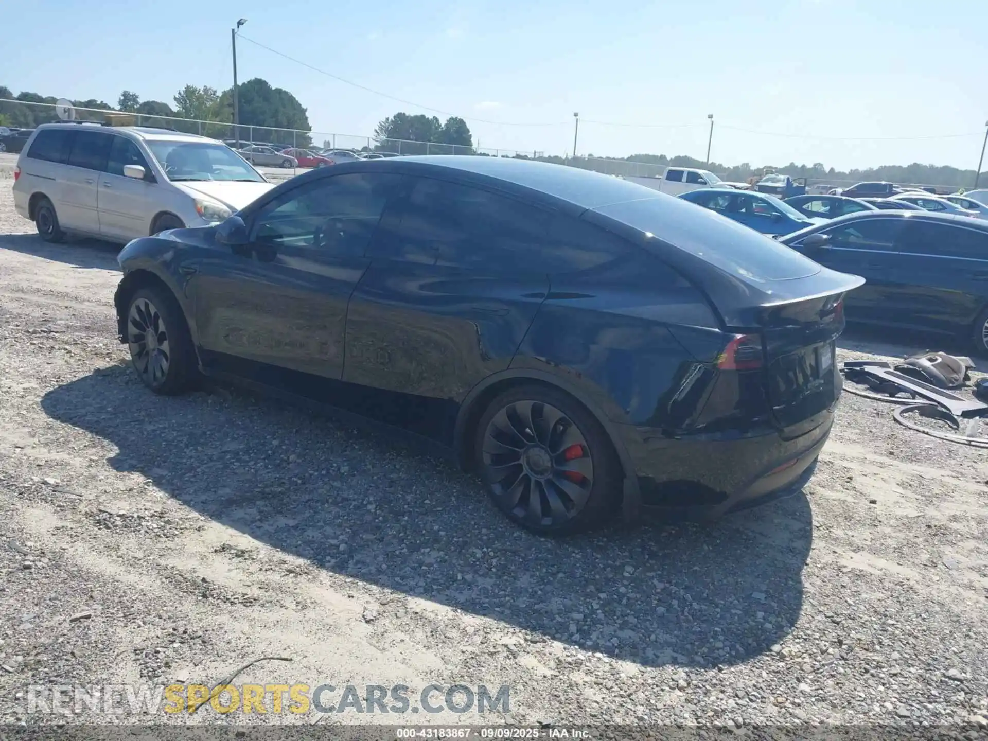 3 Фотография поврежденного автомобиля 7SAYGDEF5PF659726 TESLA MODEL Y 2023